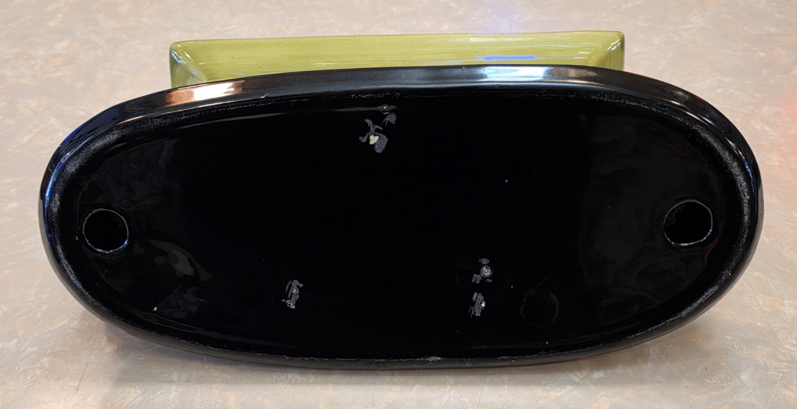MCM 1950s Haeger Black Panther Pottery Planter Sculpture USA 14″
