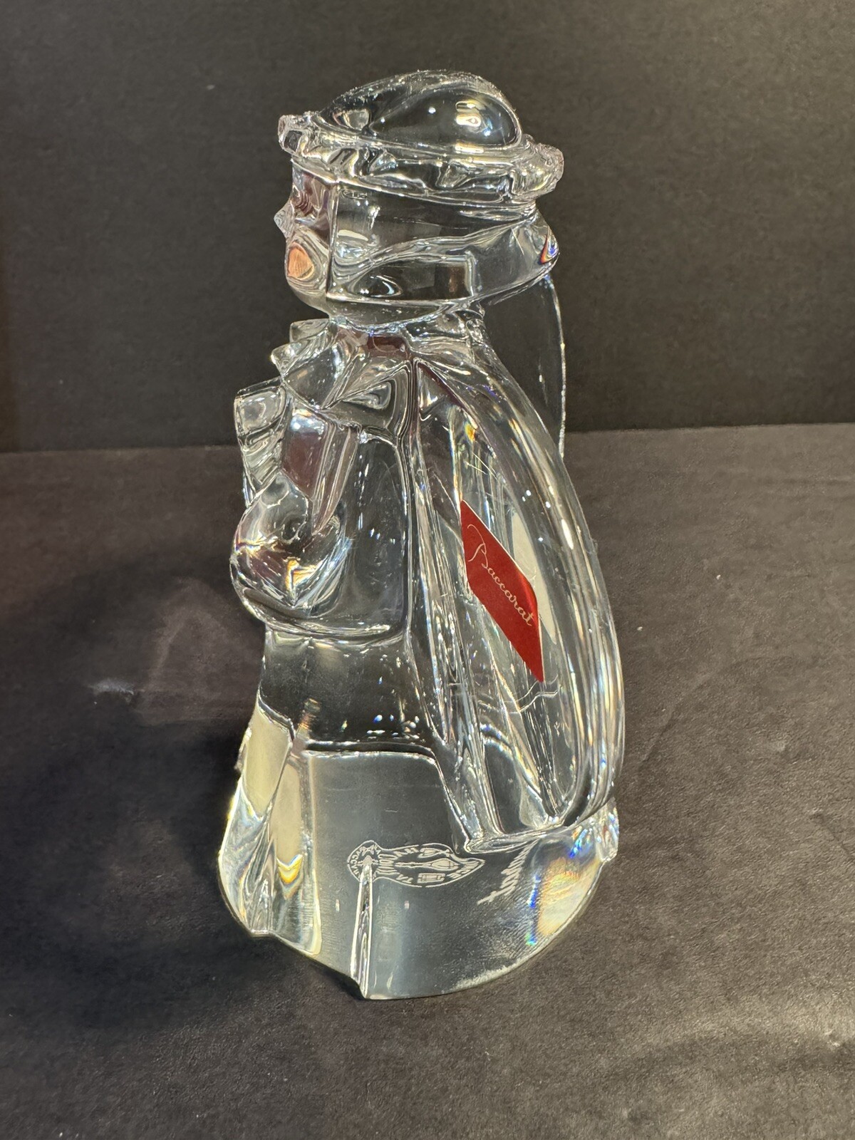 Baccarat Crystal Noel Angel Raphael Christmas Nativity Figurine MINT in Box!