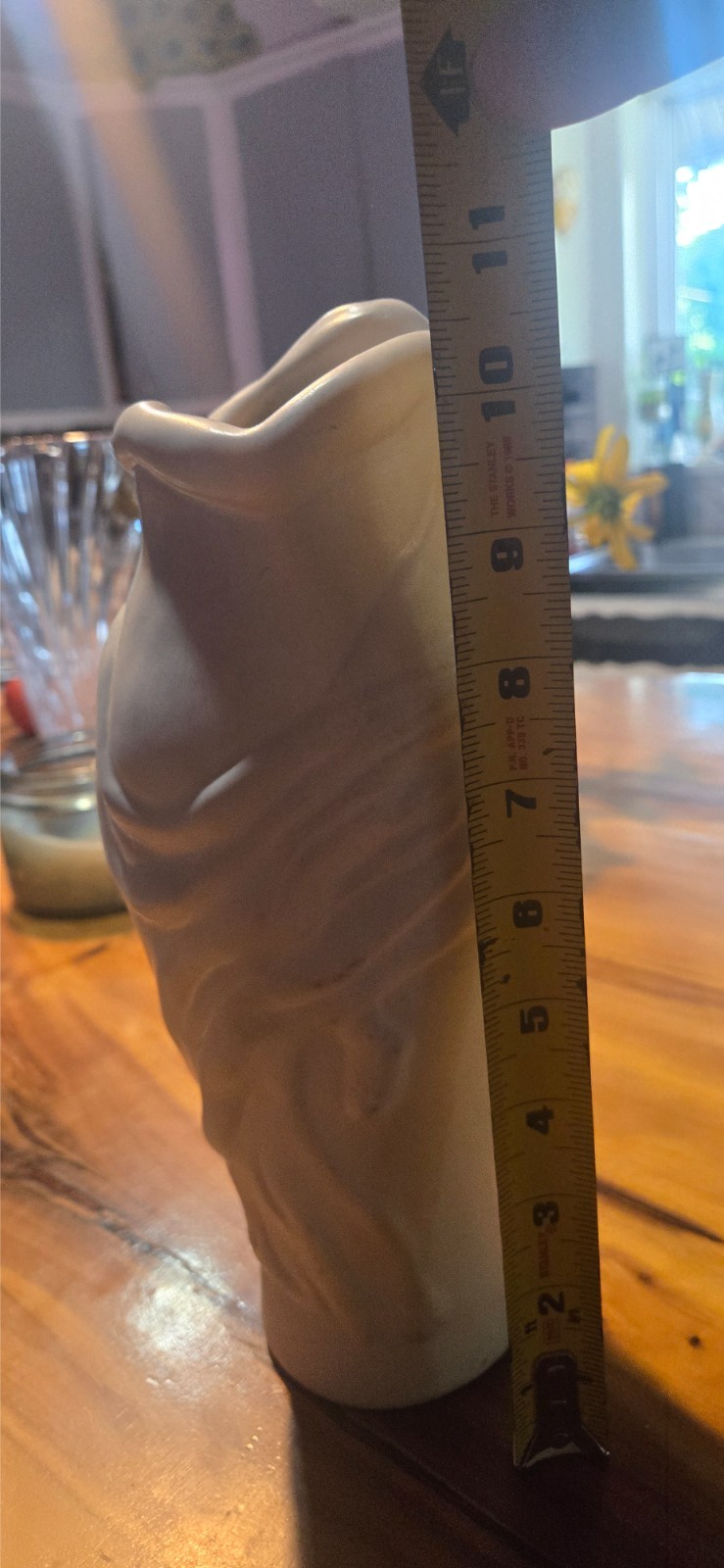 Van Briggle 10″ Vase Lore-Ley Lorelei White Art Nouveau