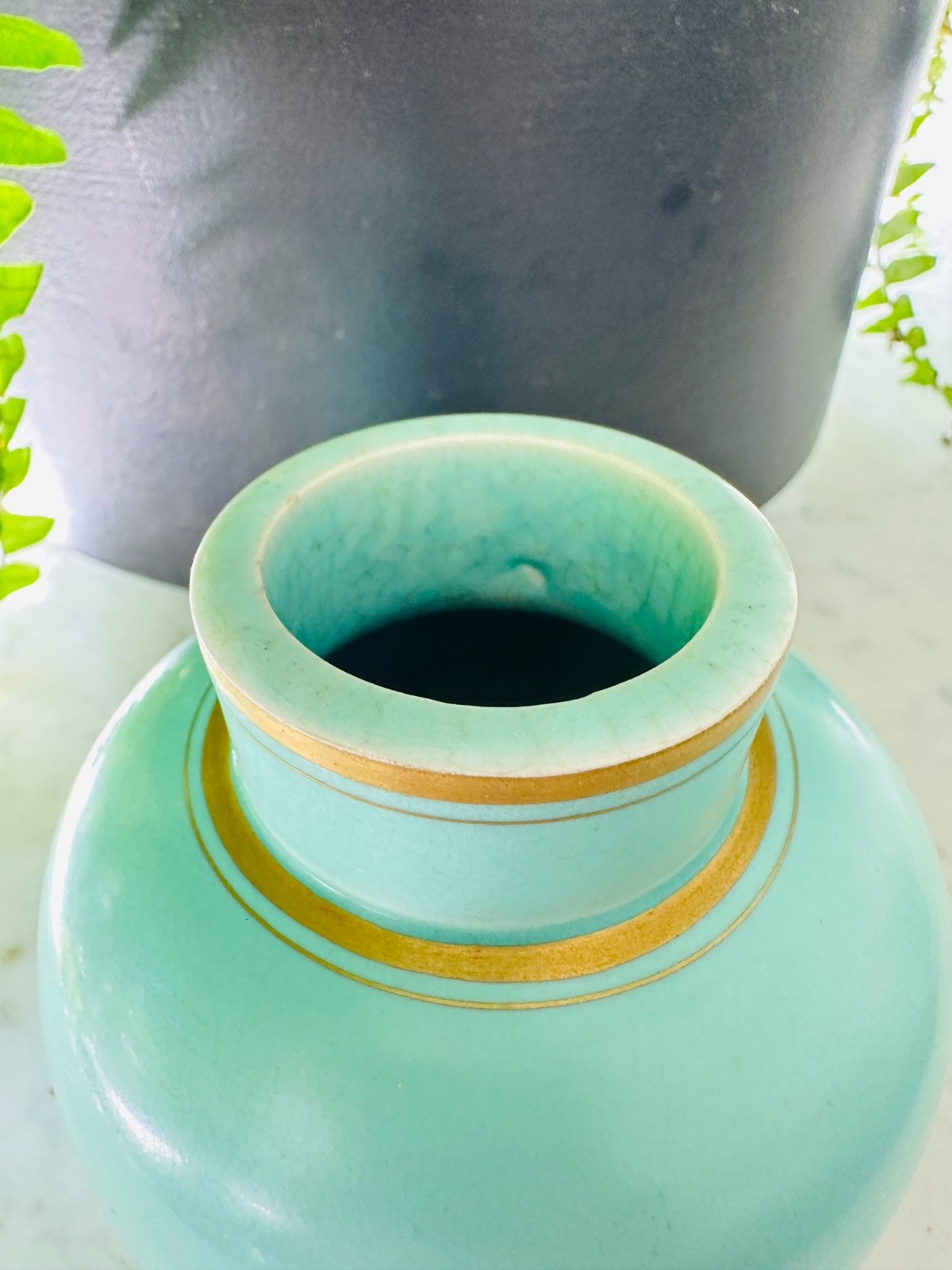 Vintage Wilhelm Kåge “Tiara” Vase Designed For Gustavsberg