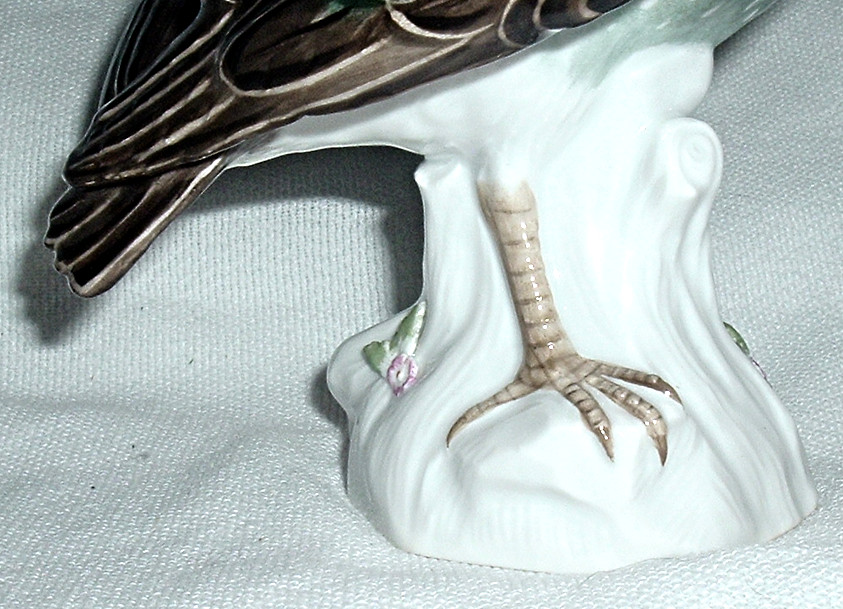 19th-C *MEISSEN Porcelain Figurine *STARLING BIRD 5 7/8″ #974 *First Quality
