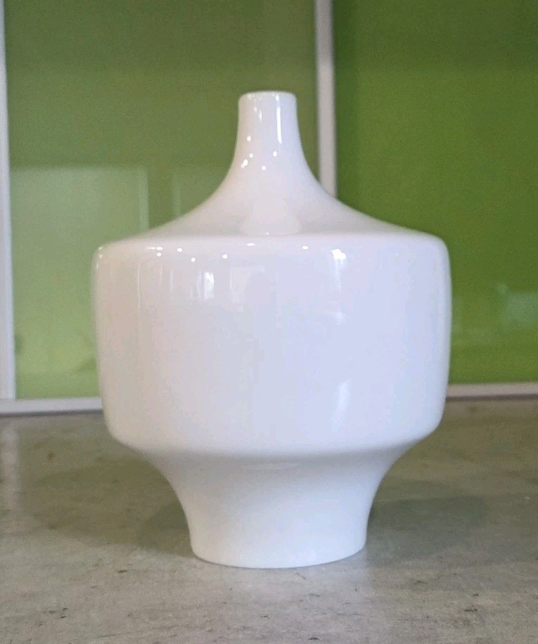Rare Original KPM Berlin Porcelain Vase – Spindle Vase Design by Hubert Griemer