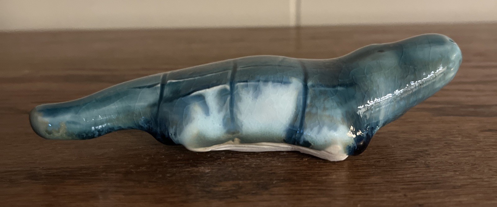 McCarty’s Pottery Jade Alligator GENUINE- First Quality