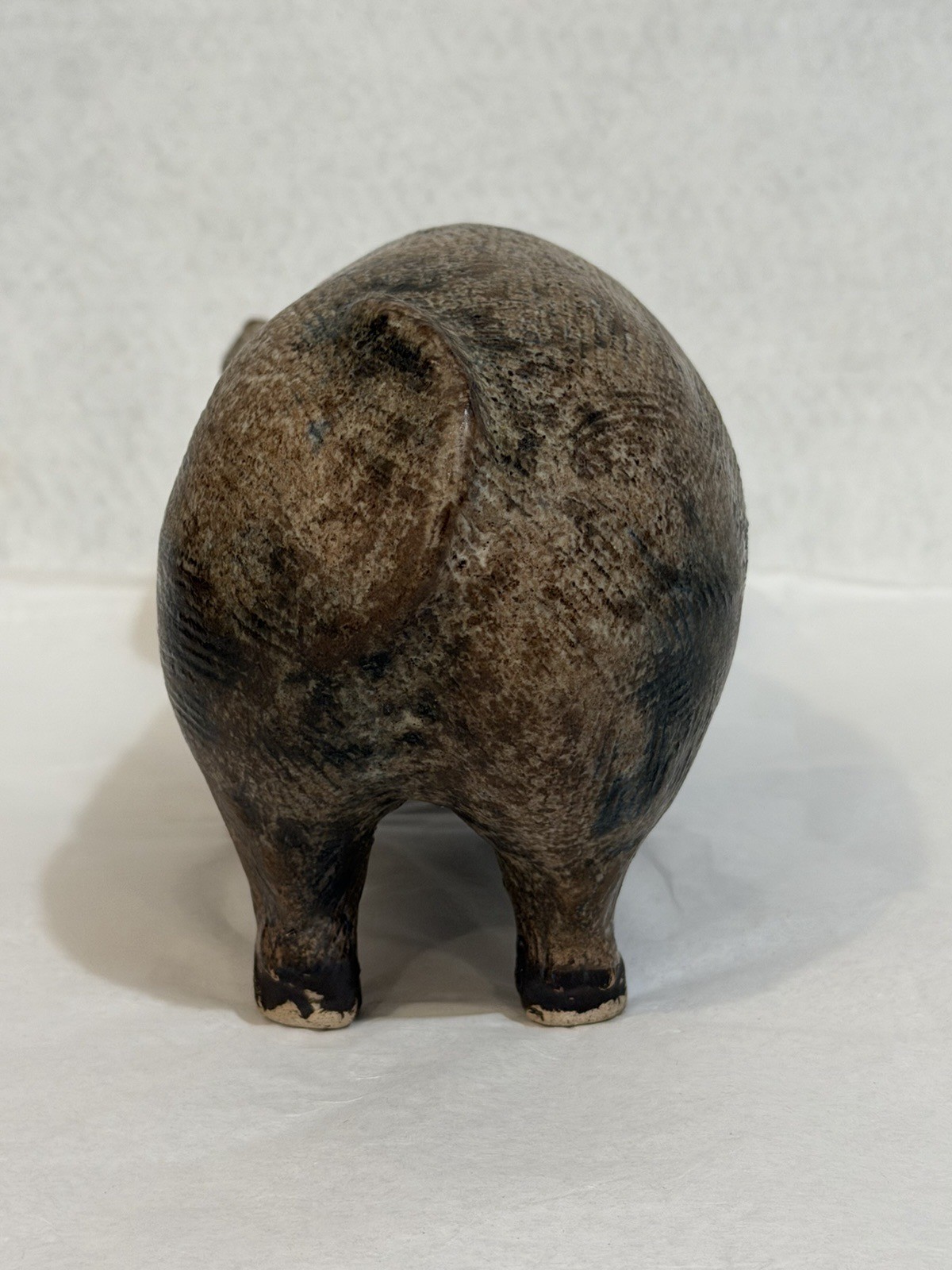 Peter’s Pottery Pig Hog Nutmeg Brown, McCarty Protege Peter Woods, Mississippi