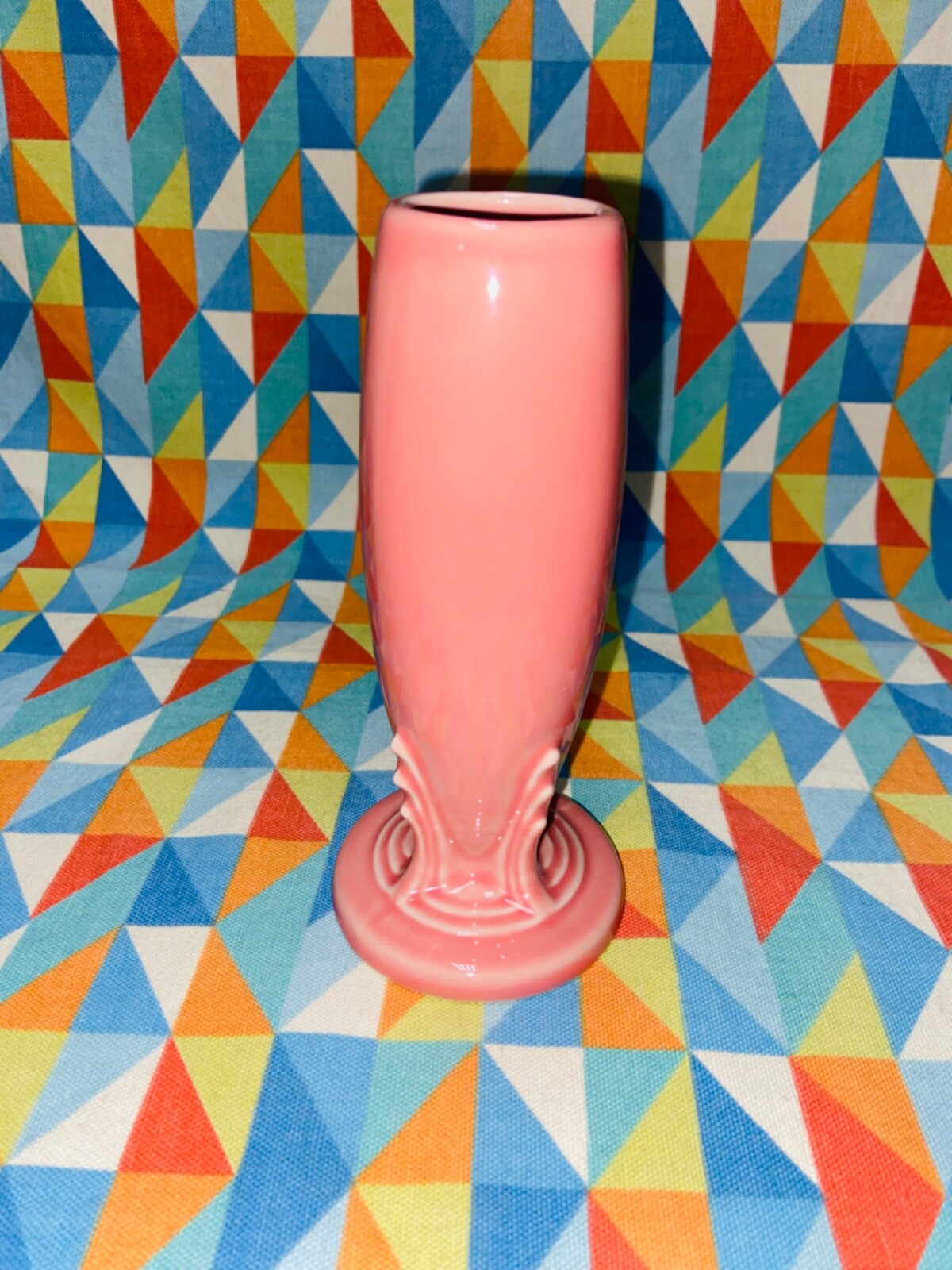 FIESTAWARE NEW BUD VASE Peony Pink 6 1/4” Fiesta