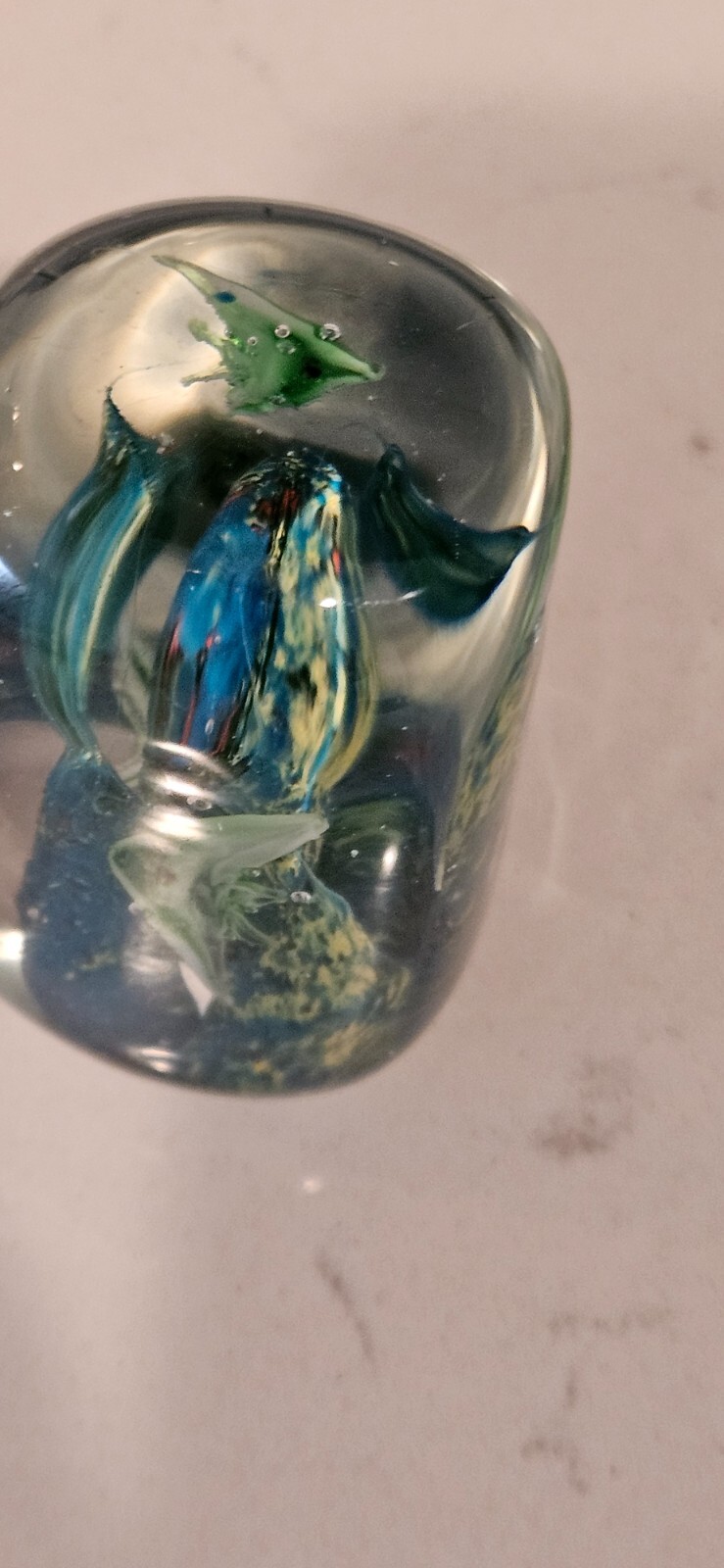 ANGLEFISH SEA SCAPE PAPERWEIGHT 2 3/4″