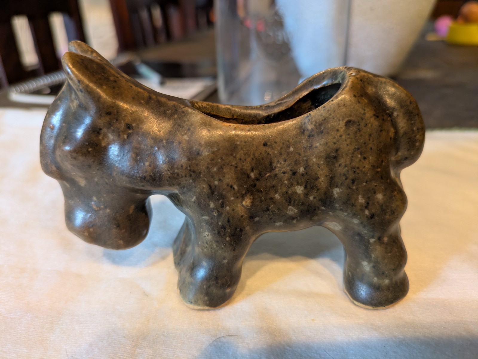 Meaders Pottery? Donkey/mule Planter