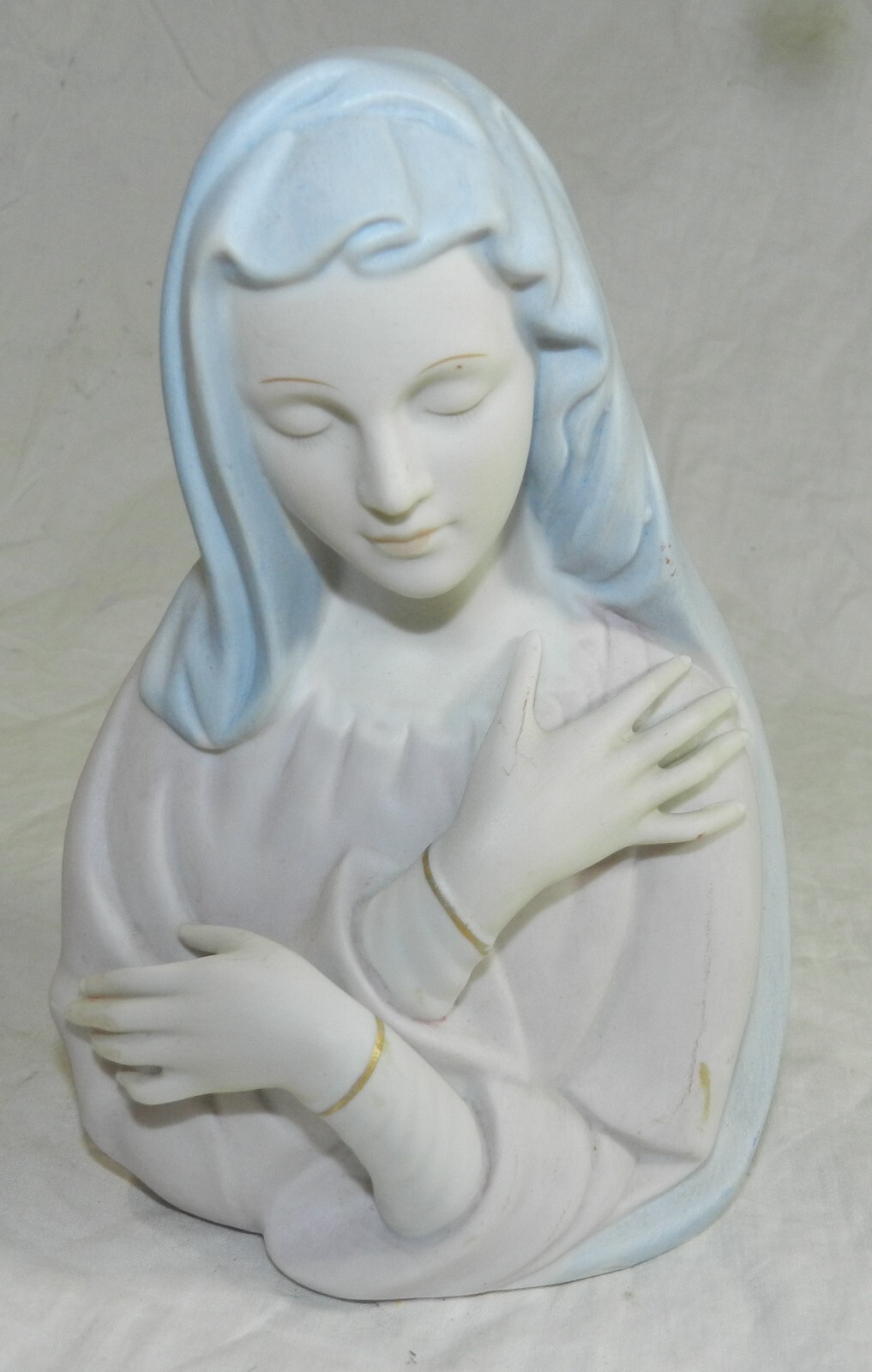 Lot 38 – Vintage Head Vase of Mary – Made in Japan – 5 7/8″ tall