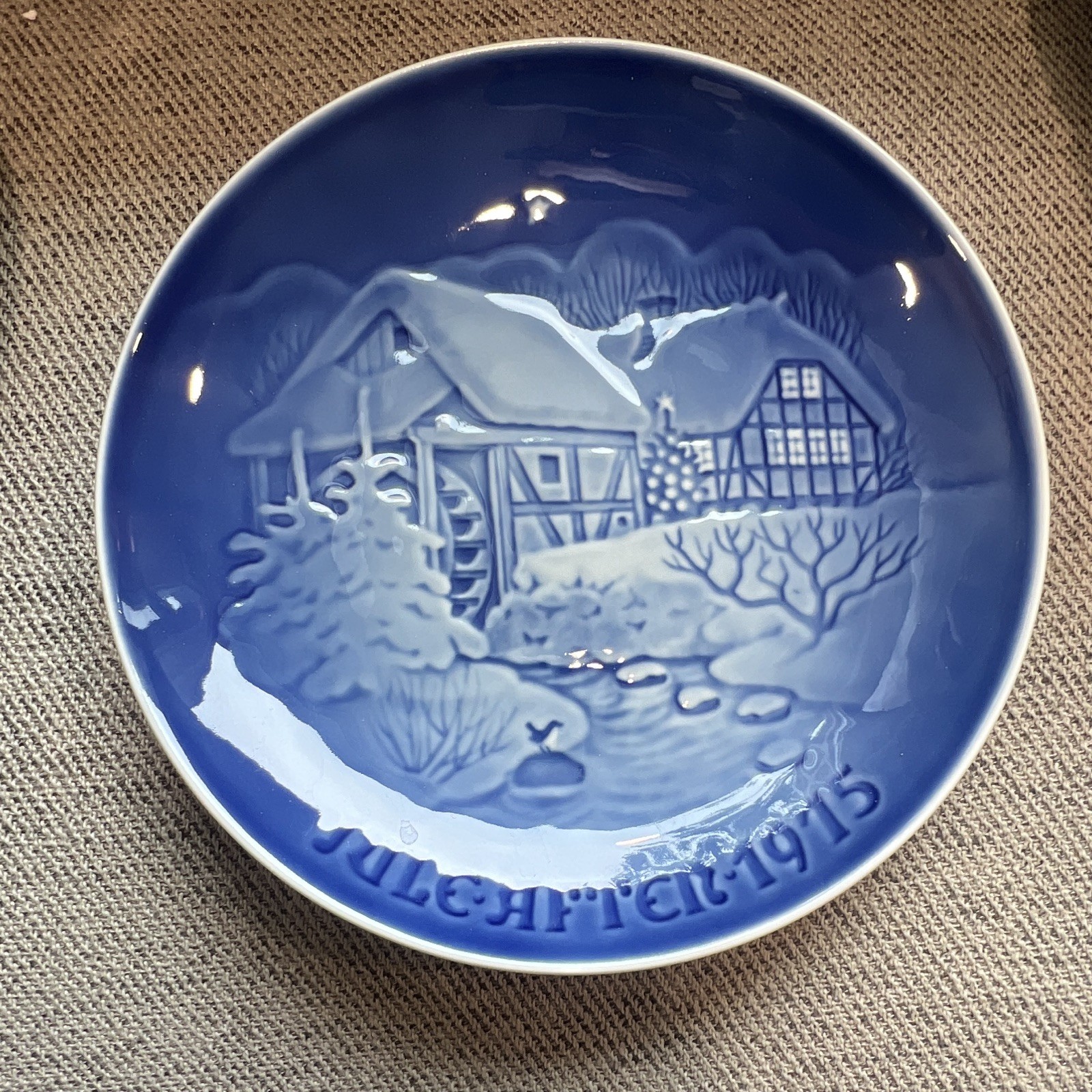 Royal Copenhagen Porcelain Collector Plates Mother’s Day & Christmas Series