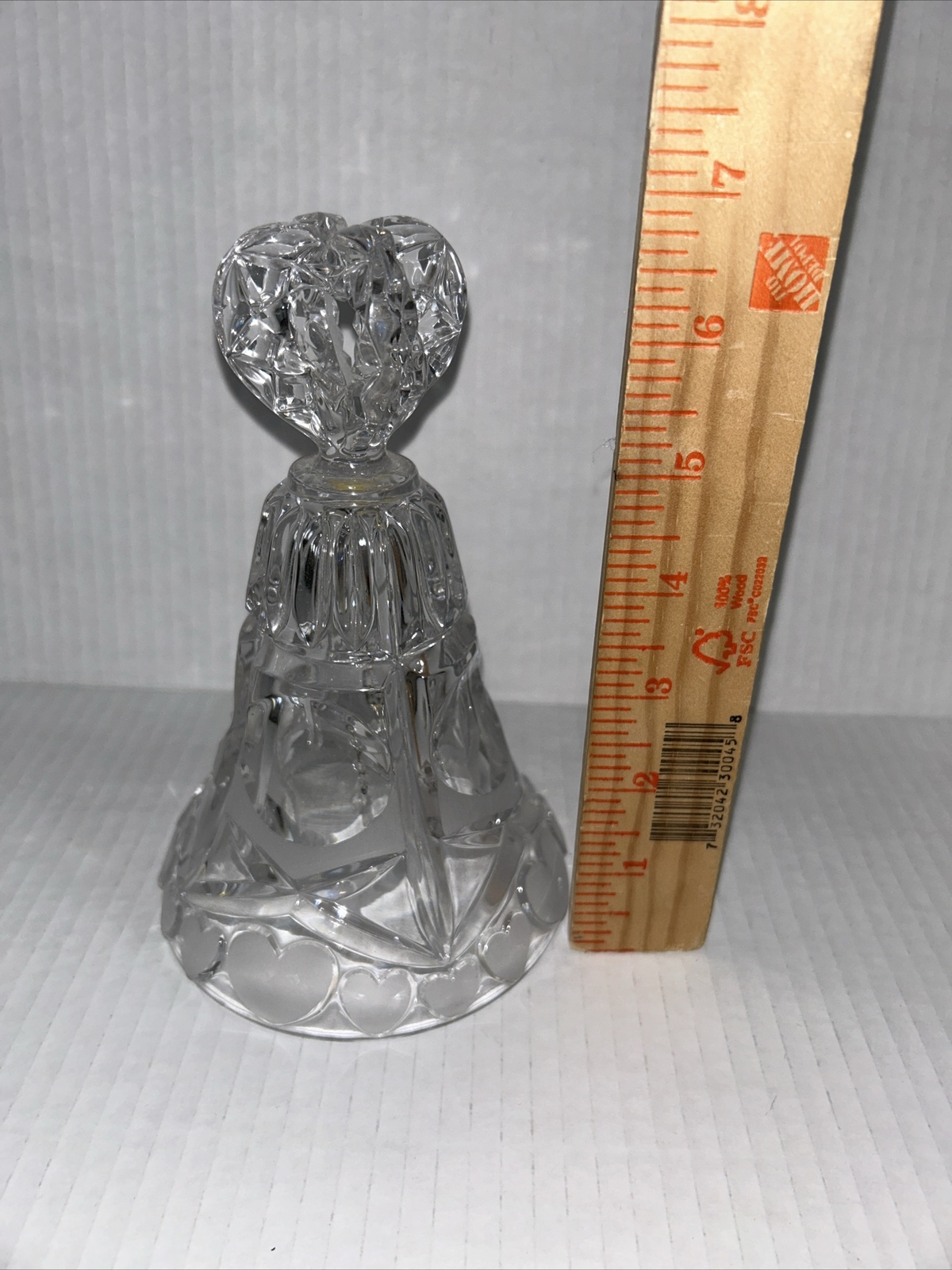 Crystal Hand Bell Satin Hearts Royalty Crown Handle Price Creations