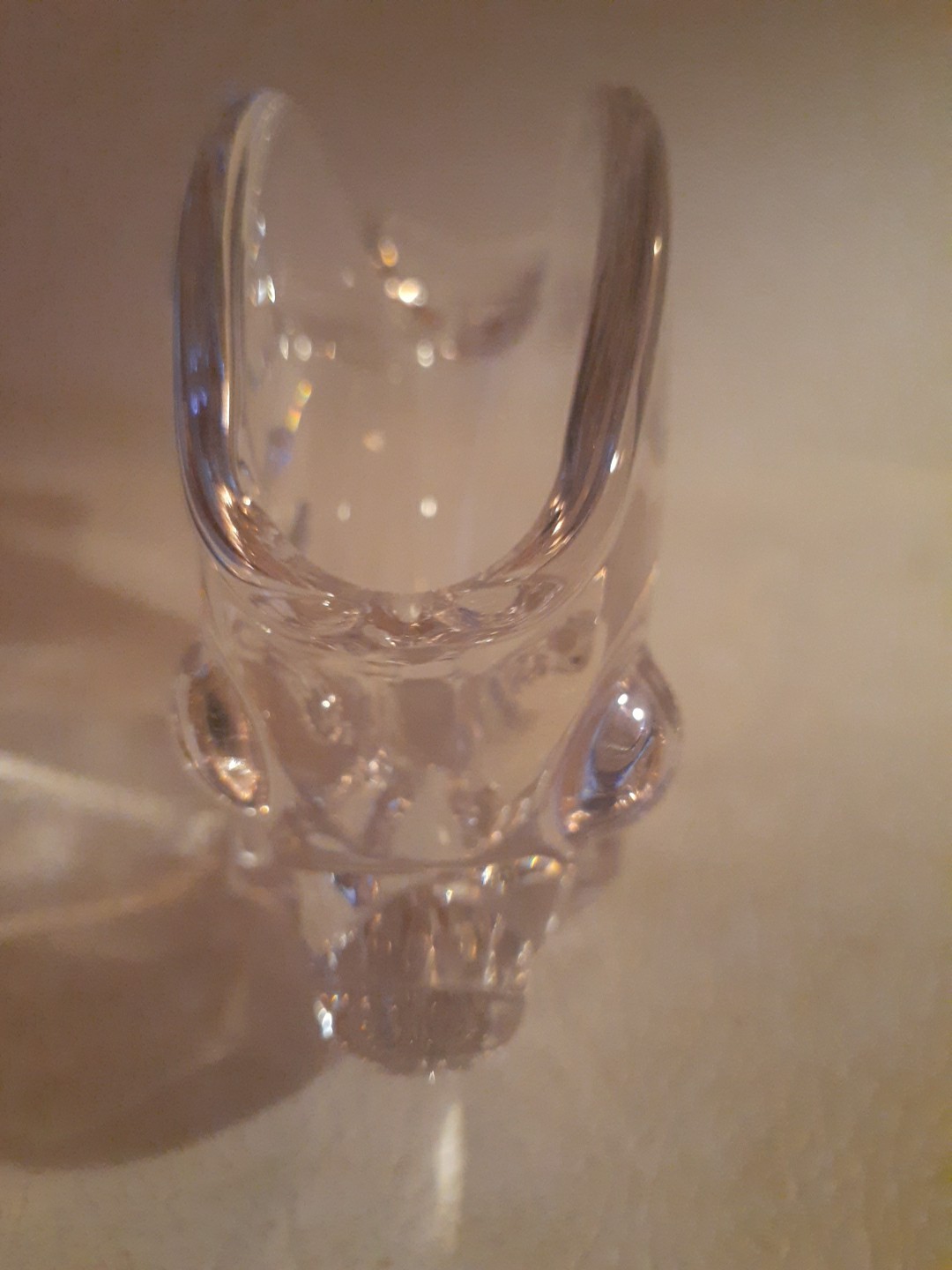 VINTAGE Art Vannes (France) Crystal Fish Cigar Ashtray – 6.5”L x 4”H
