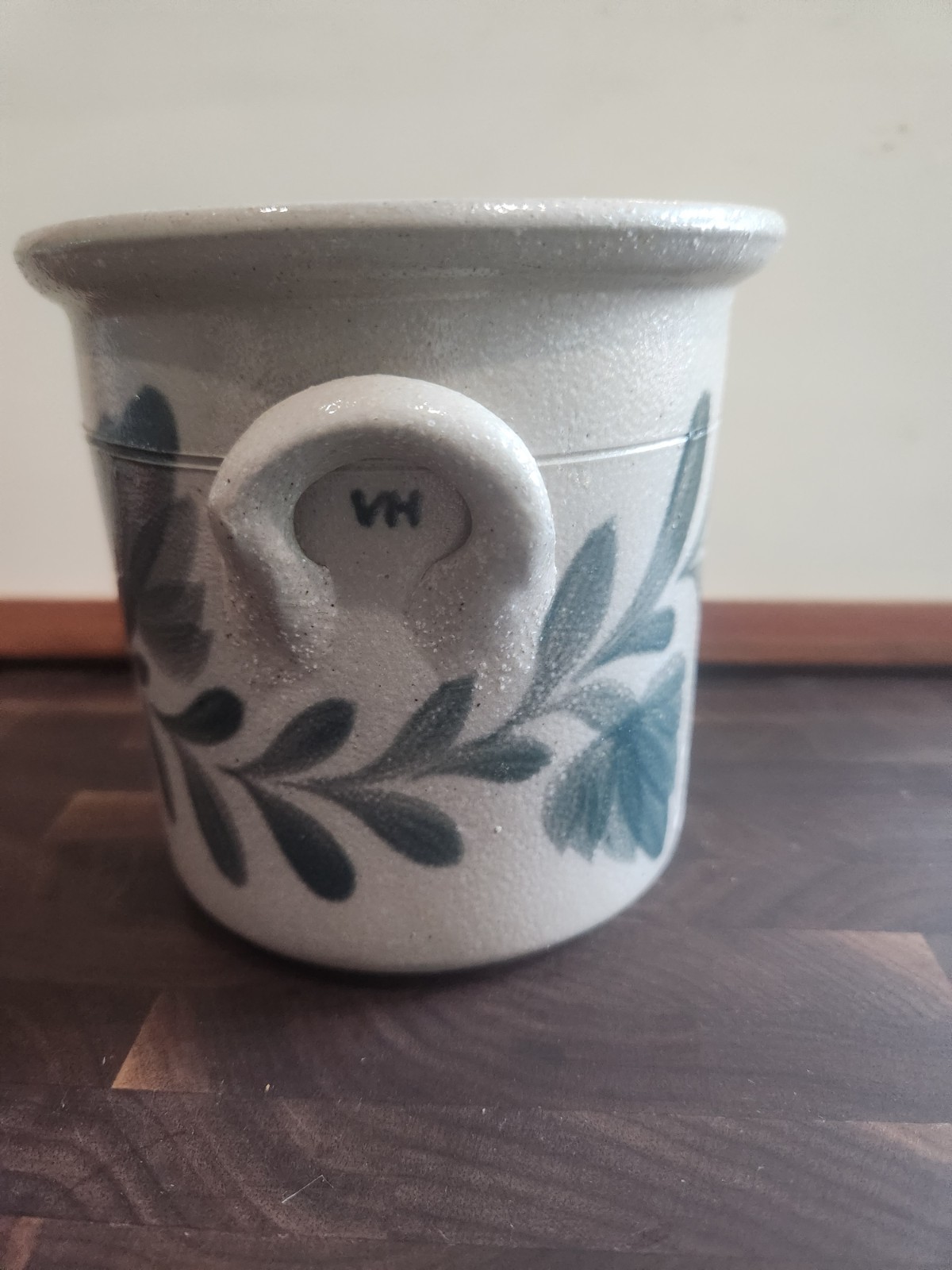 Salmon Falls Stoneware Pottery Crock Green Pennsylvania, 1999 Don Hains