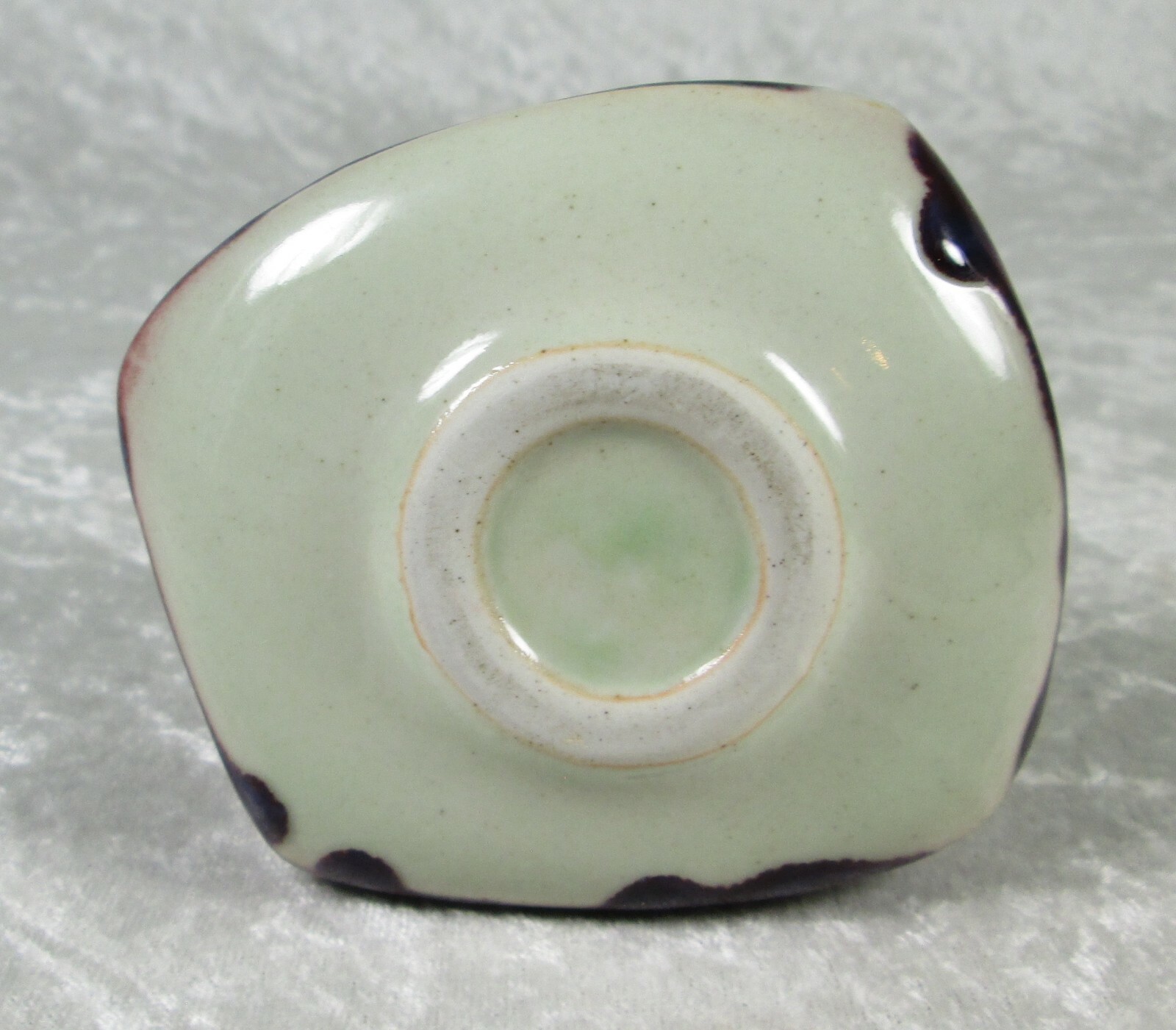 Vintage Japanese Mid Century Pottery Vase OMC Takahishi Style 4-1/2 in Tall