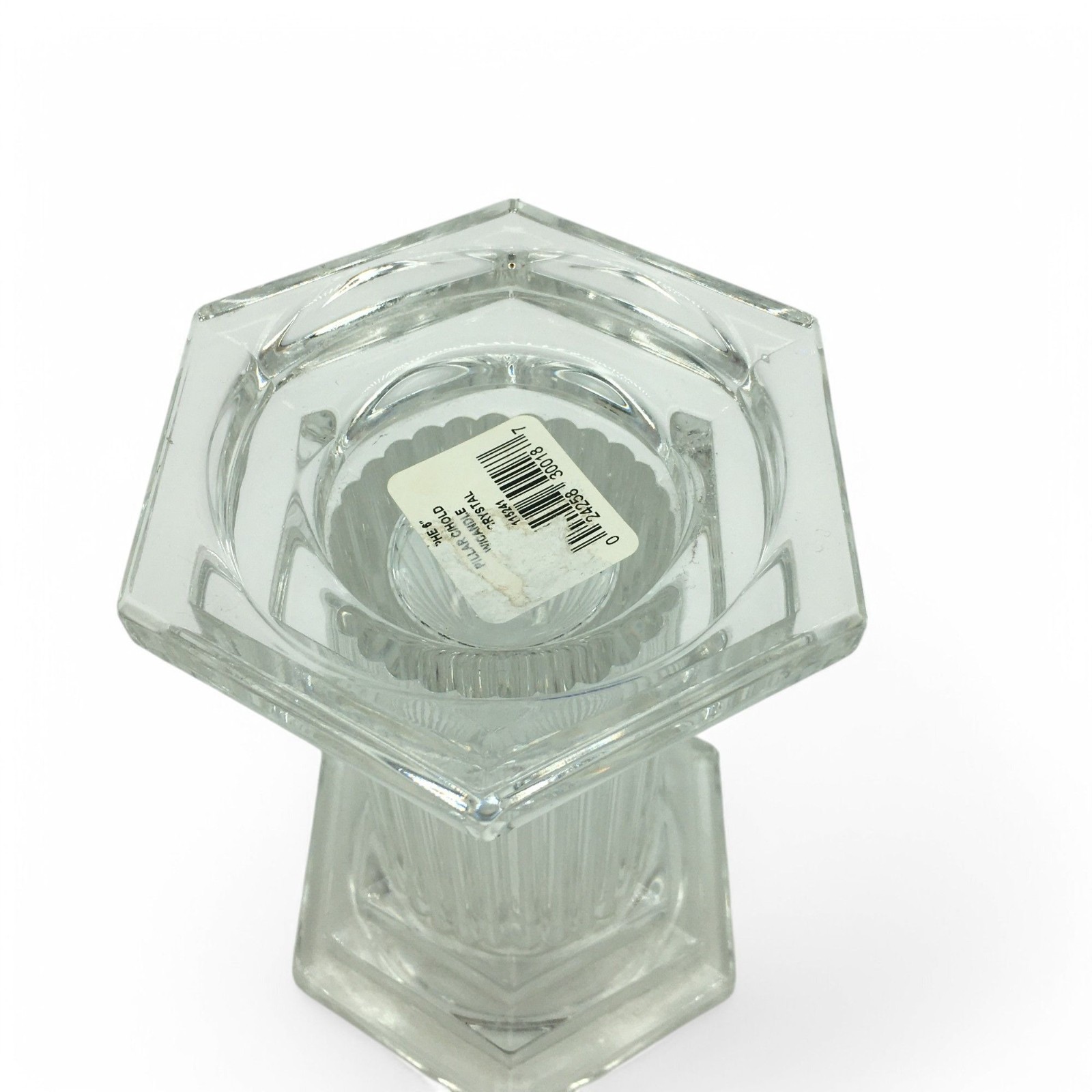 Marquis by Waterford Crystal Triumphe Pillar Candle Holder Column Pedestal 6″