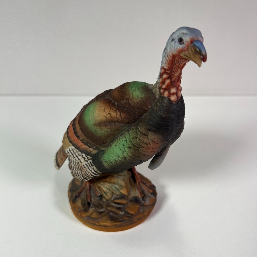 Turkey by Andrea Sadek 6349 Porcelain Hand Painted 7″ Wild Turkey Figure Japan