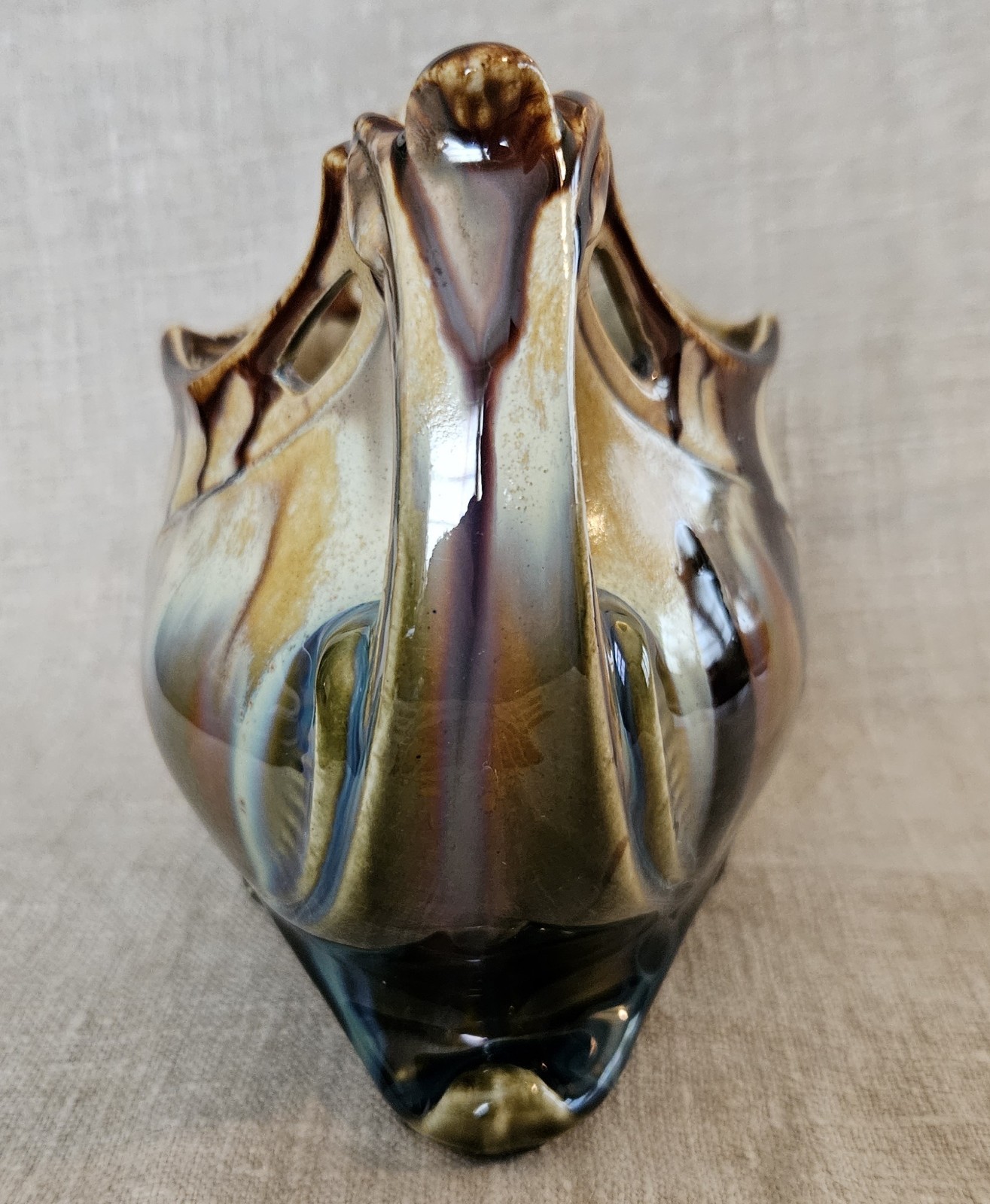Art Nouveau / Arts and Crafts Thulin Vase – design 1648 – Belgium – Orig cond