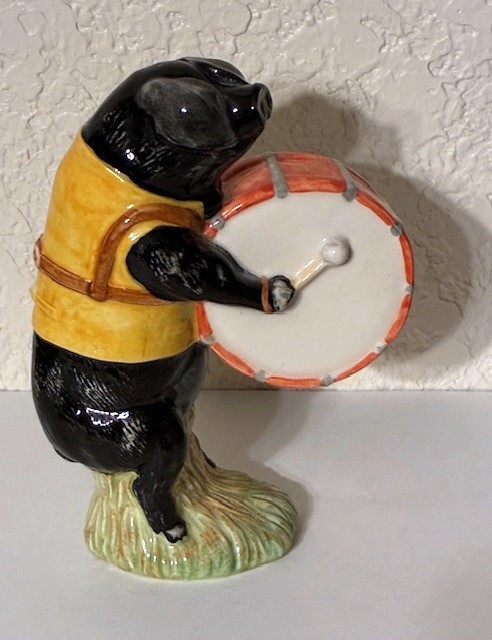 Vintage Beswick Ware Michael Pig Promenade Band Drummer 5-1/4 inches tall