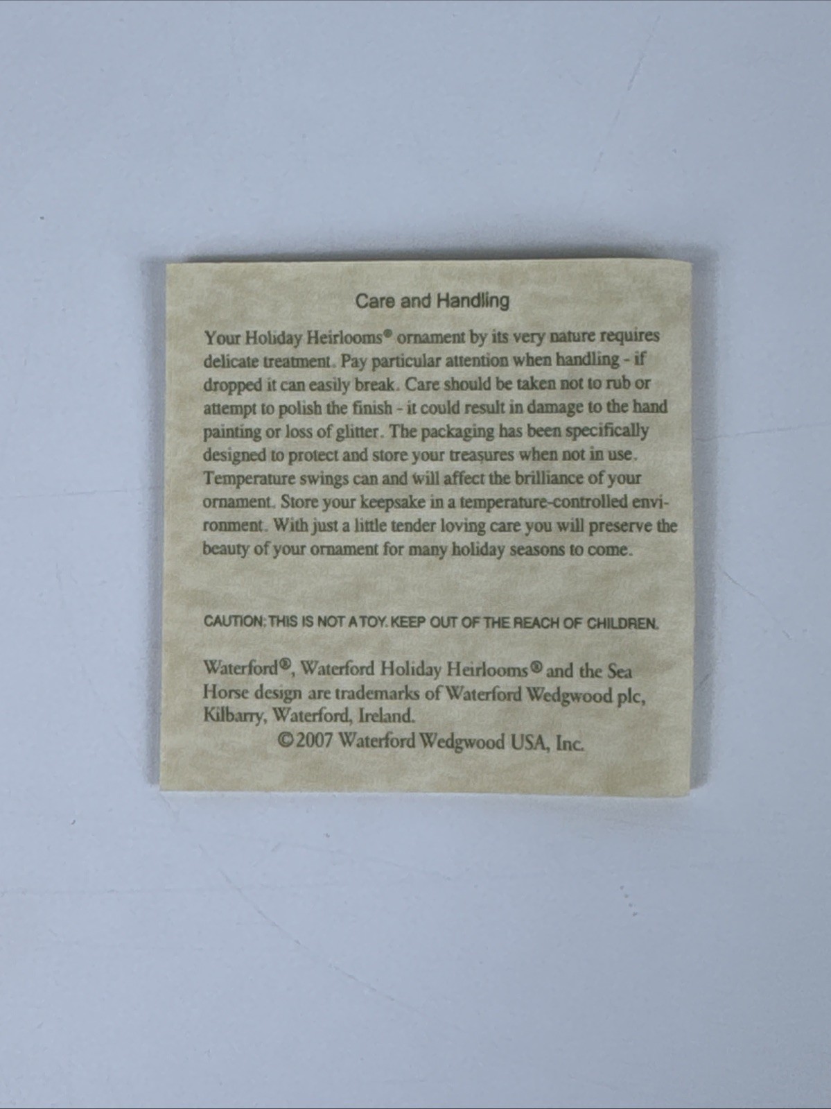 Waterford Holiday Heirlooms Spring Santa Jack In The Box Christmas Ornament 2007