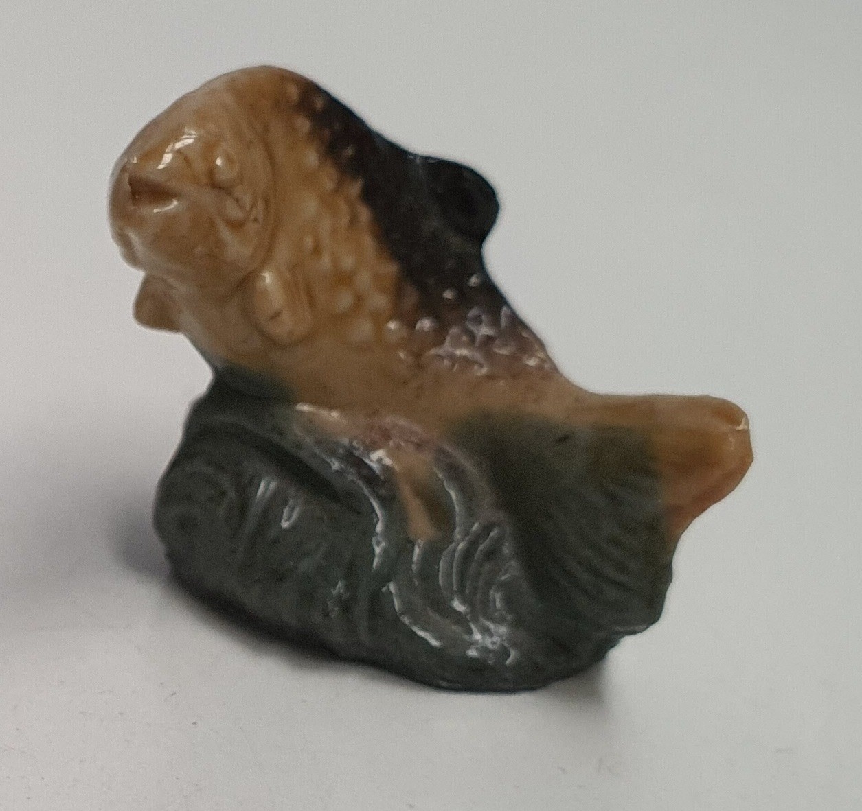 Wade English Whimsie Porcelain Set 3 Trout #15 Made in England 3cm Tall c1972