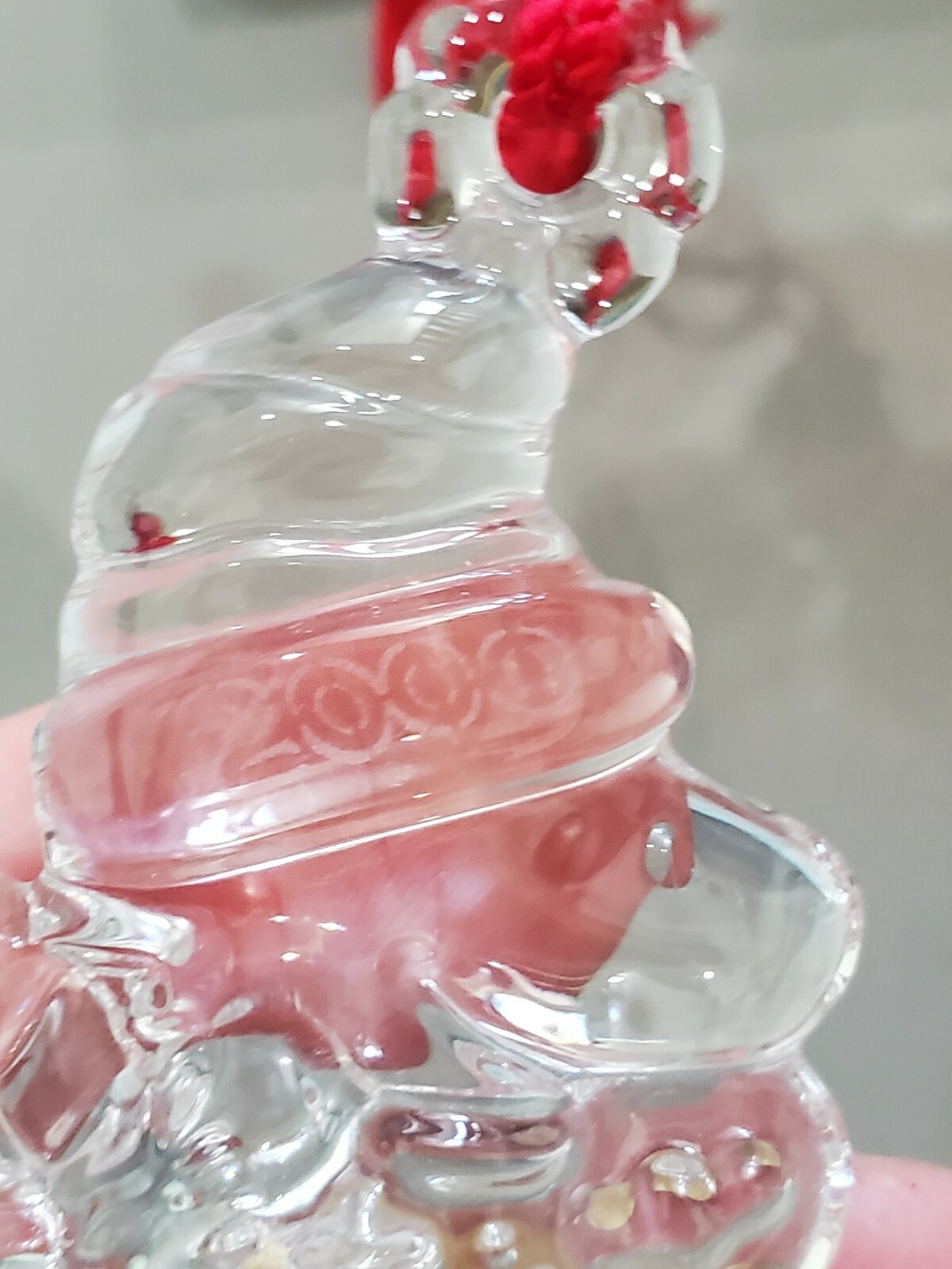 Vintage Marquis Waterford Crystal Peanut Snoopy BABYS 1ST CHRISTMAS 2000Ornament