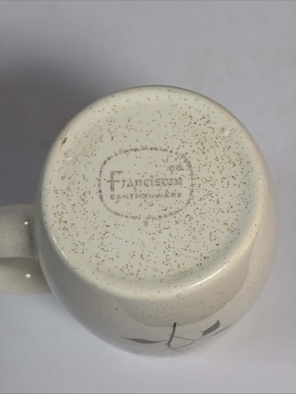 Franciscan Pottery Duet Grandmug Rare & MINT