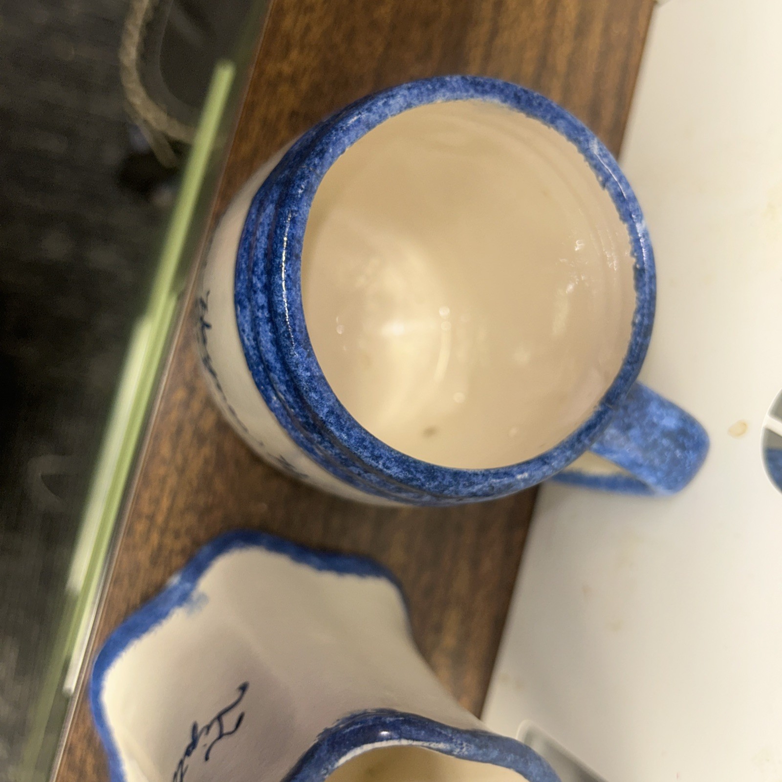 rare pottery set
