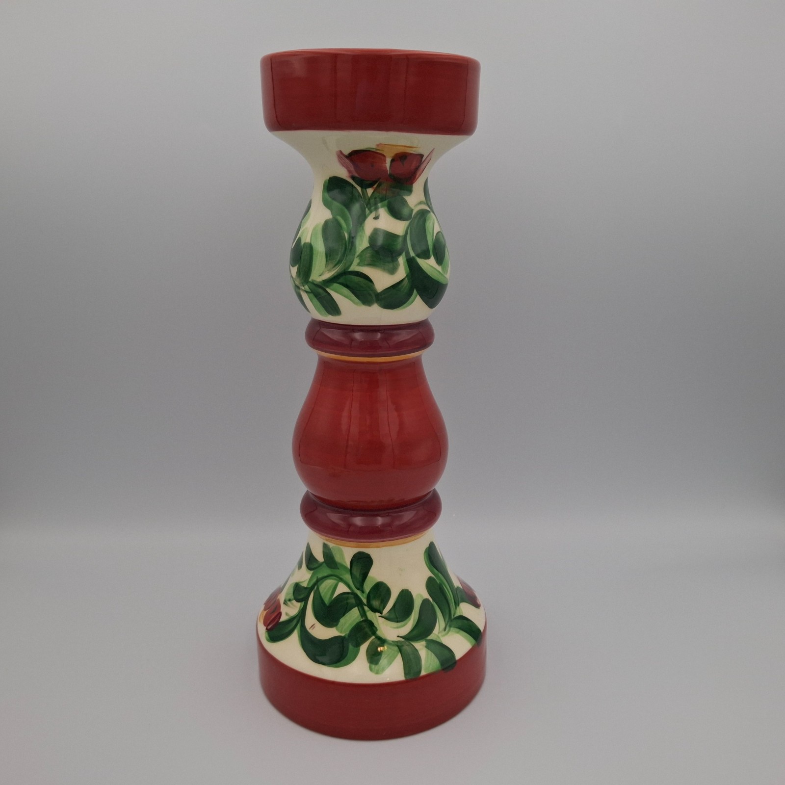 Gail Pittman Southern Living at Home Christmas Memories Ceramic Candleholders