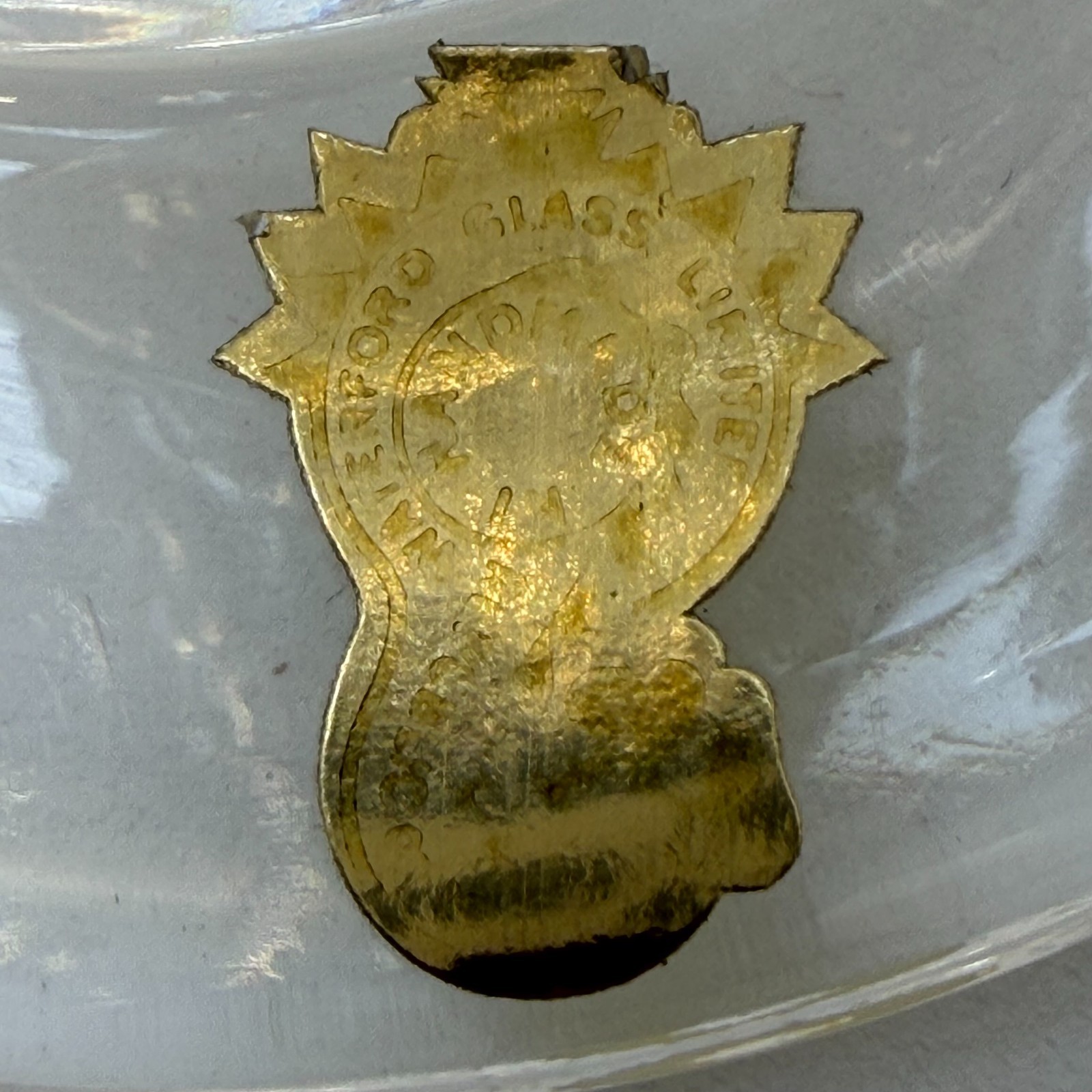 VIntage Waterford Master Cutter Hibernia Vase 8.5″ 4.8 Lbs. See Photos