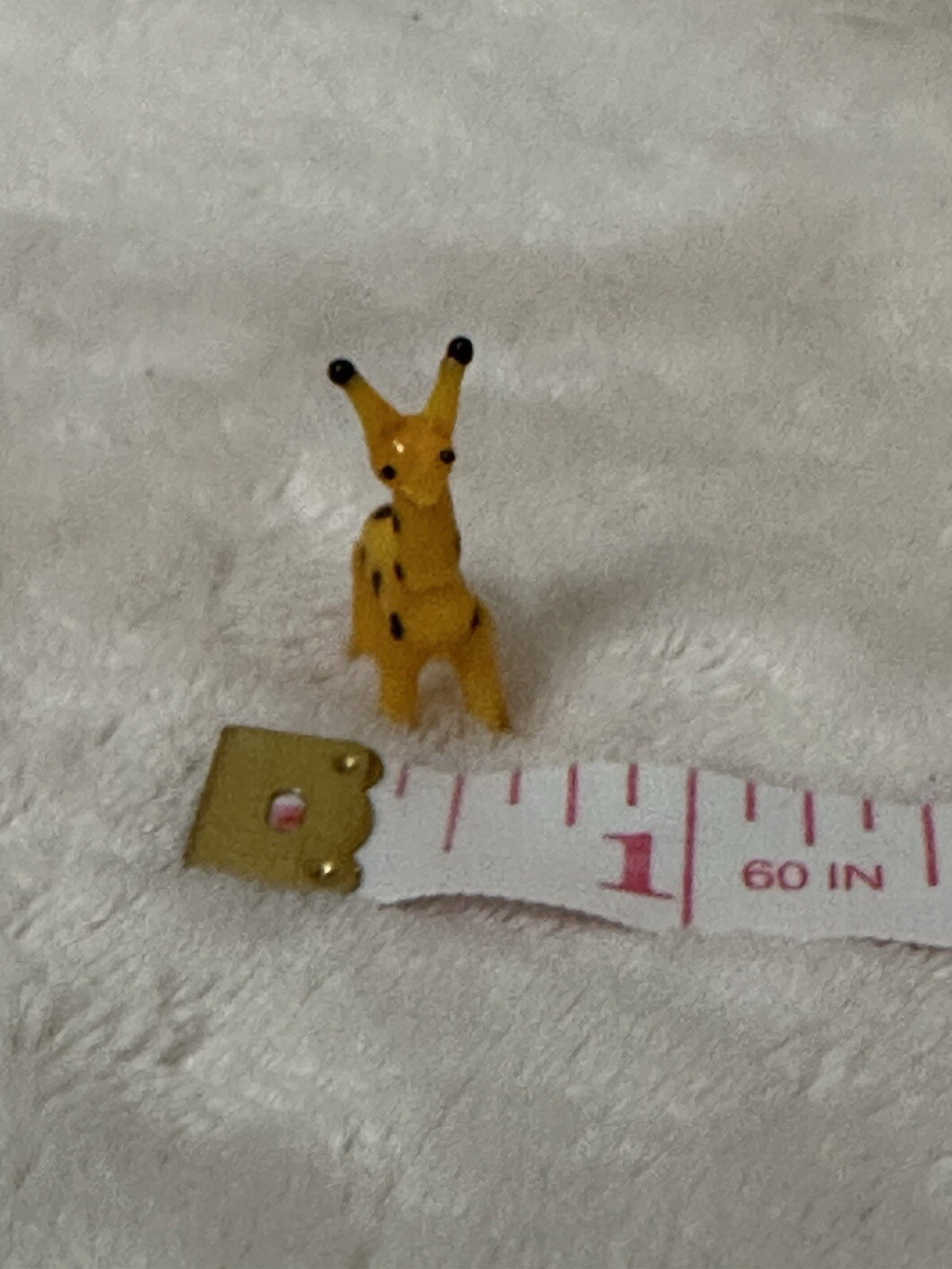 Glass Lampwork Miniature Giraffe