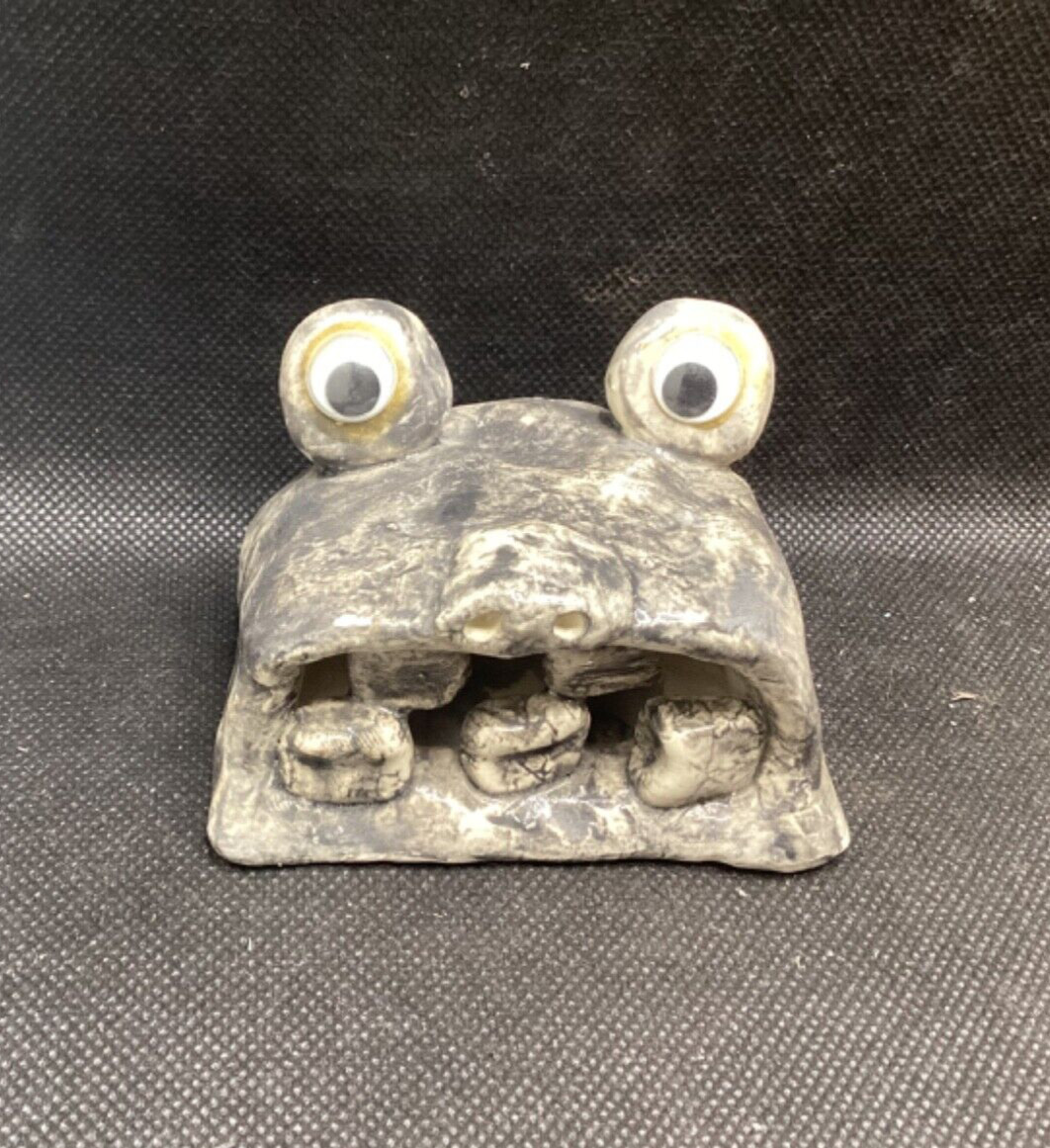 Homemade Ceramic Monster Head Paper Wieght