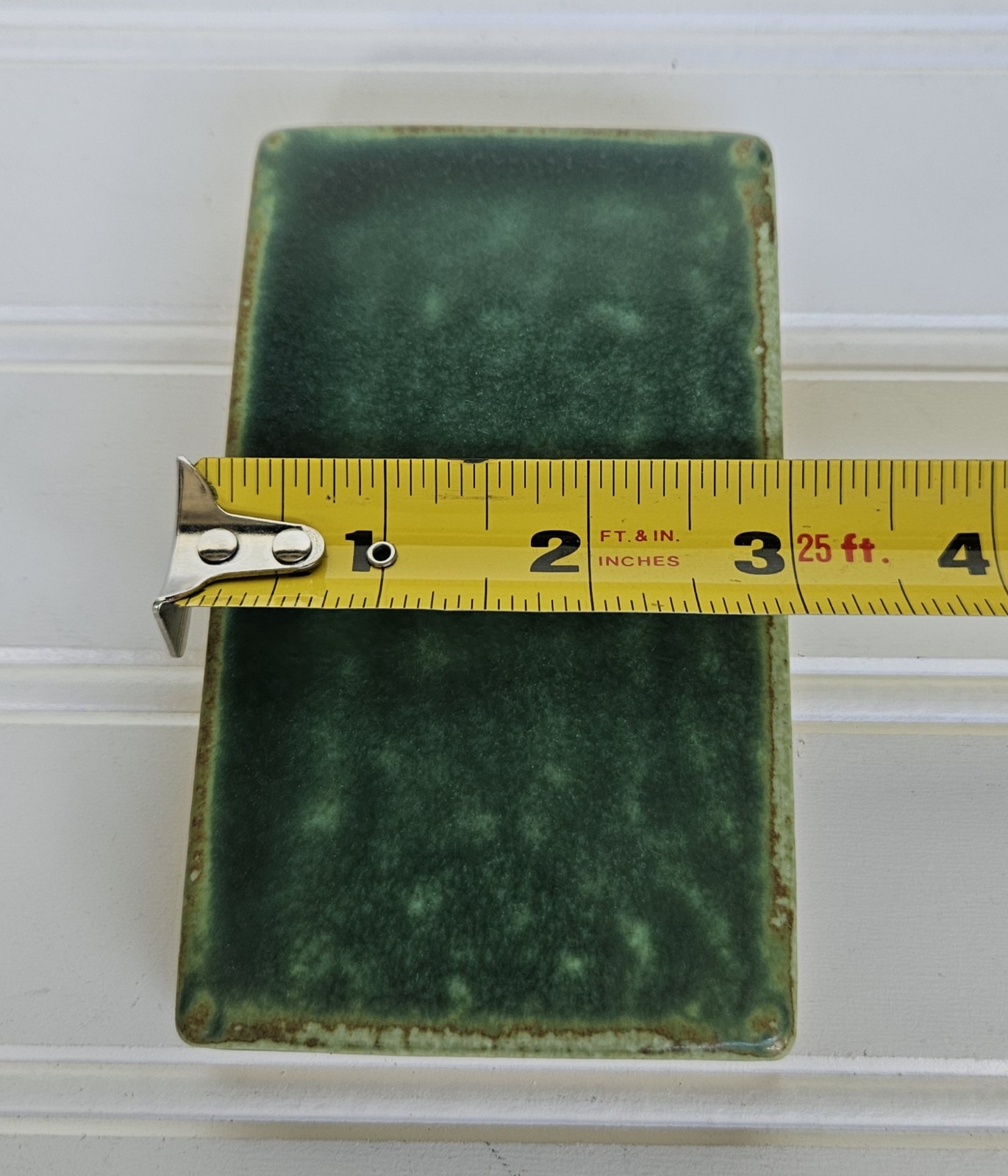 Motawi Tileworks Green Tile Ann Arbor Michigan 5×3 B17