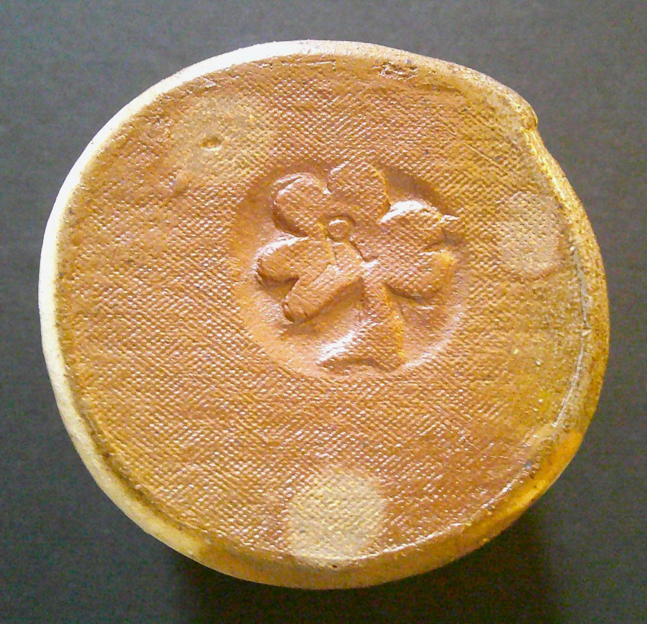 Ceramic Vase: Handmade Ron Roos Studio Art Pottery, 4.25 H x 3.25-inch Diameter