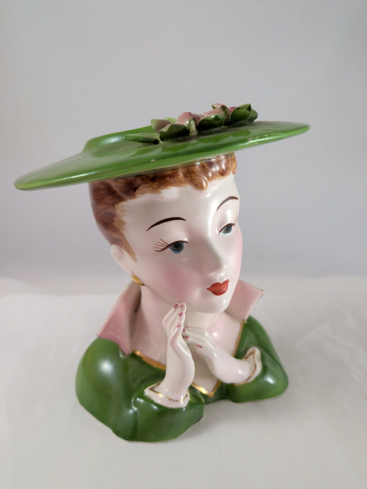 Lady Head Vase