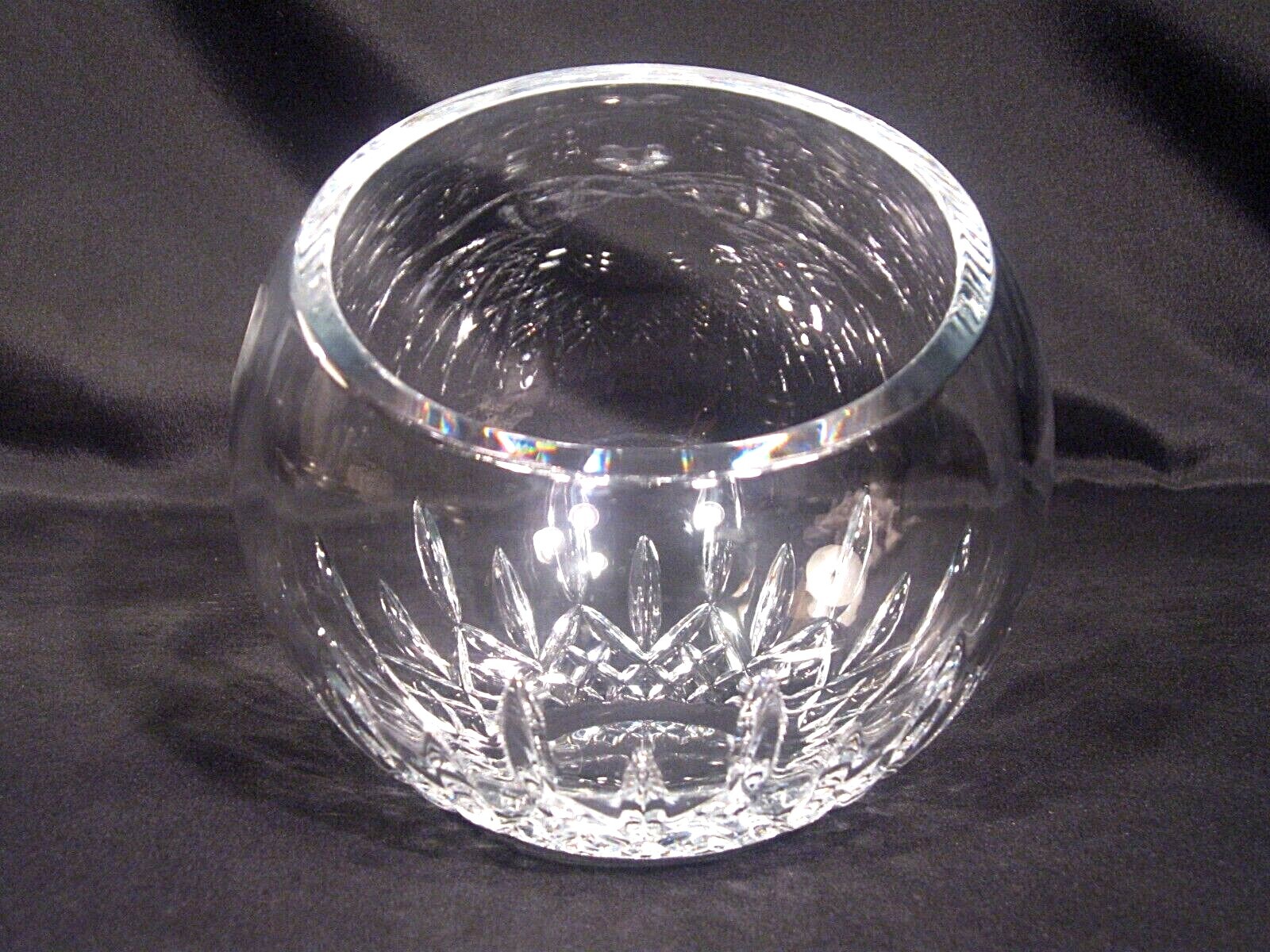 Waterford Crystal Lismore Essence Angled Rose Bowl