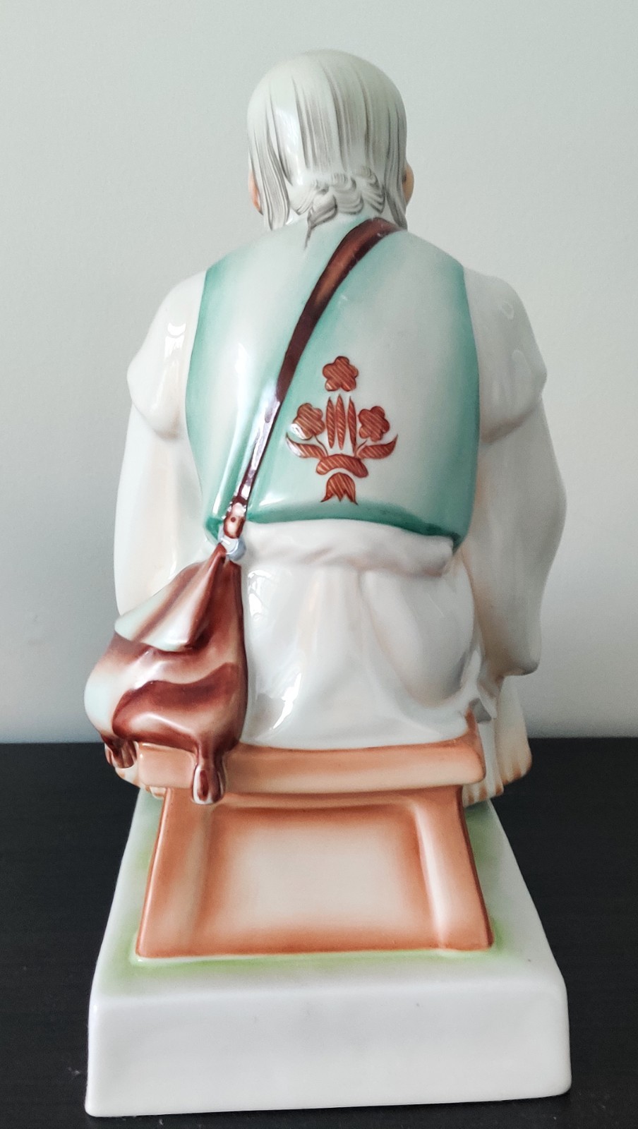 Zsolnay Hungary Fine Porcelain Figurine Statue 33cm Tall…