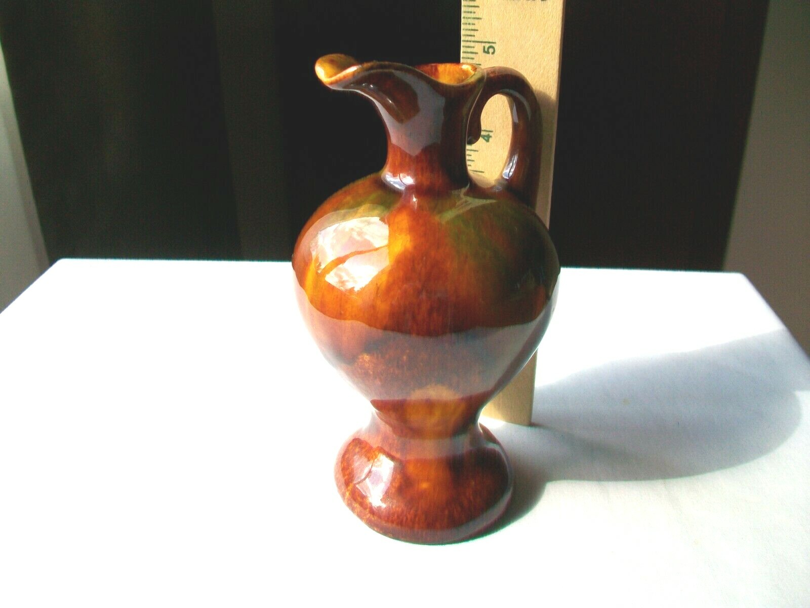 ANTIQUE CAMBRIDGE ART POTTERY EWER STANDARD GLAZE 5″
