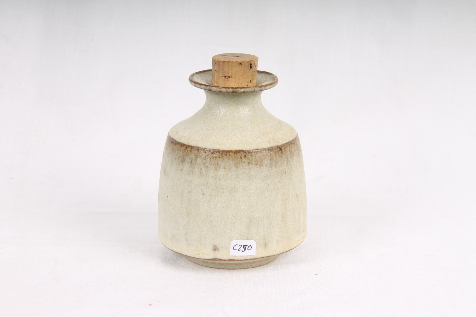 Farmhouse Pottery Mini Bottle Home Decor Studio Pottery Hand Crafted SUBTLE TONE