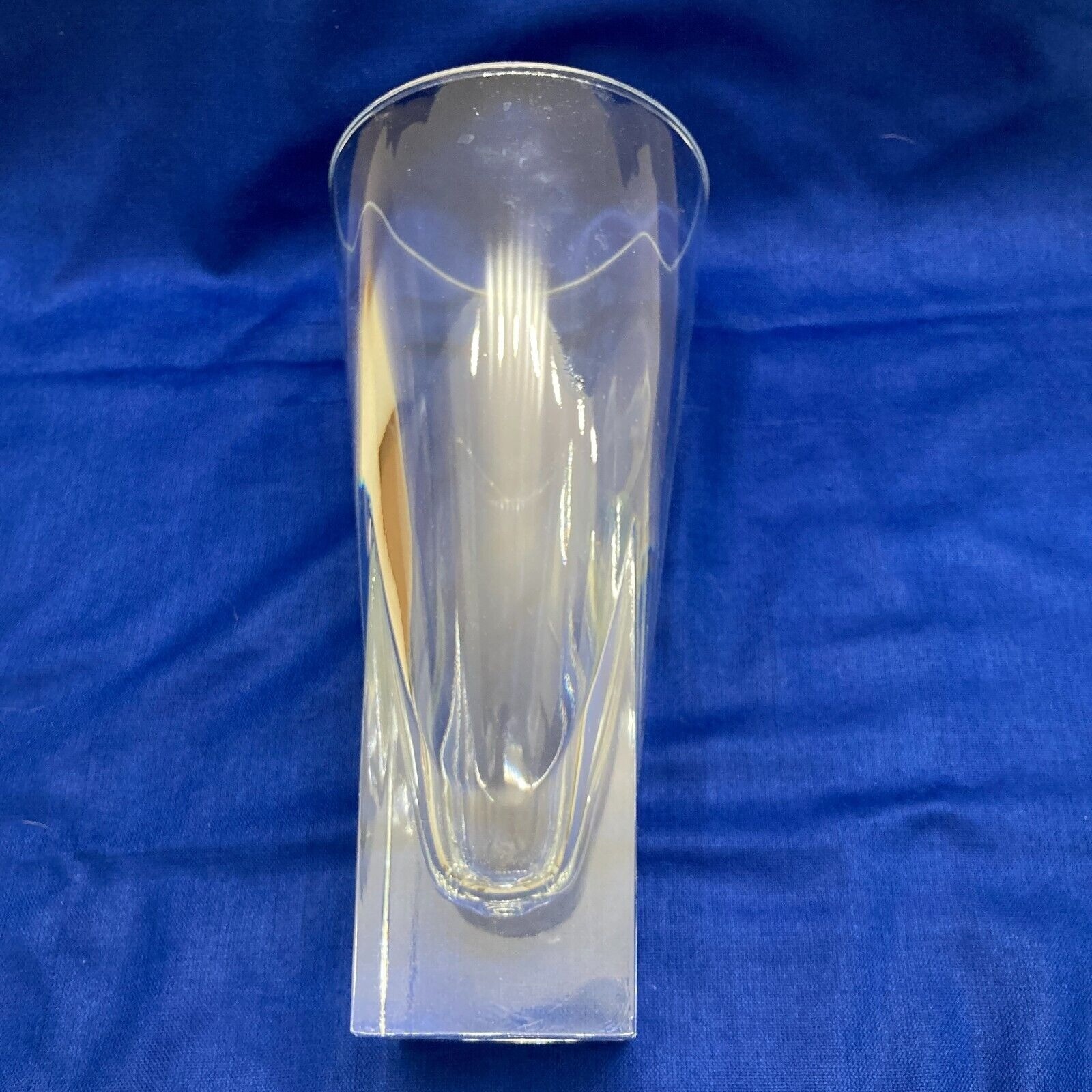 RCR Crystal Vase 12 ” Made In Tuscany Italy With