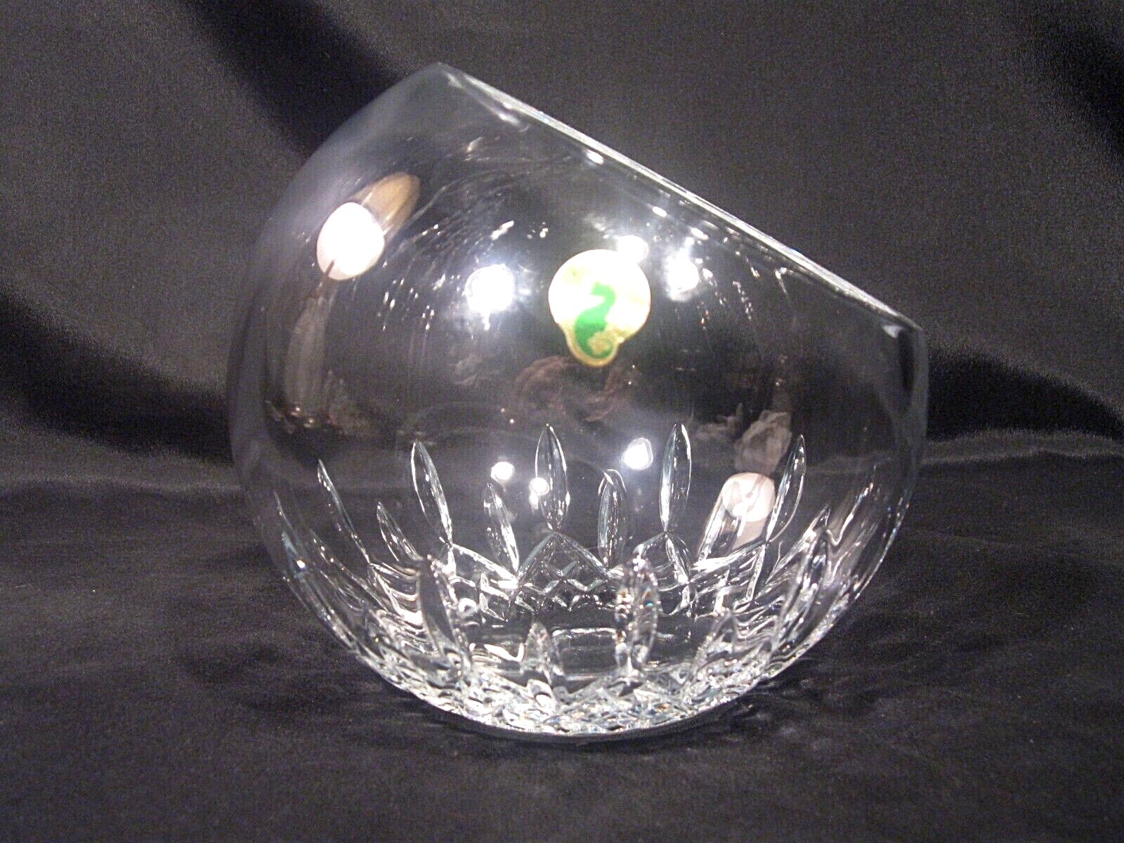 Waterford Crystal Lismore Essence Angled Rose Bowl