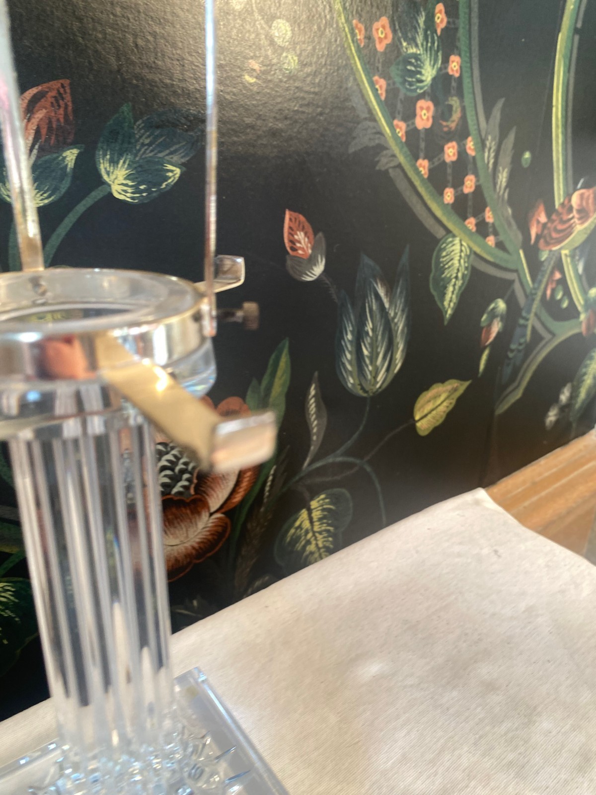 1 Vesper Candle Lamp – 12″ William Yeoward Crystal Handmadel 12″ H (2 available)