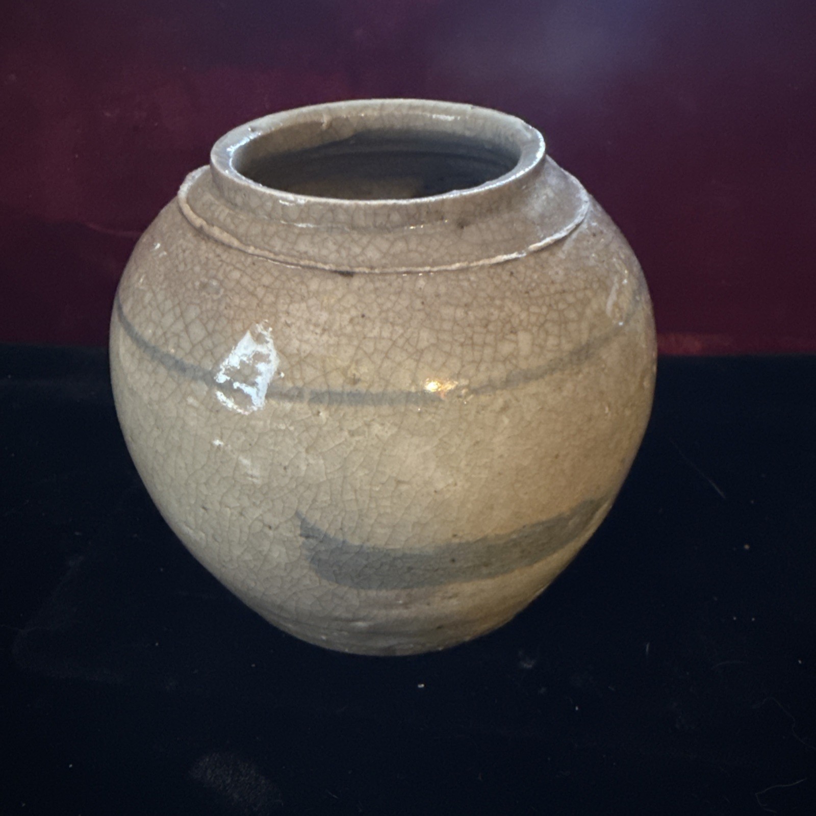 Vintage Stoneware Studio Pottery Bud Vase – Unsigned – Japan – Mid 20th Century