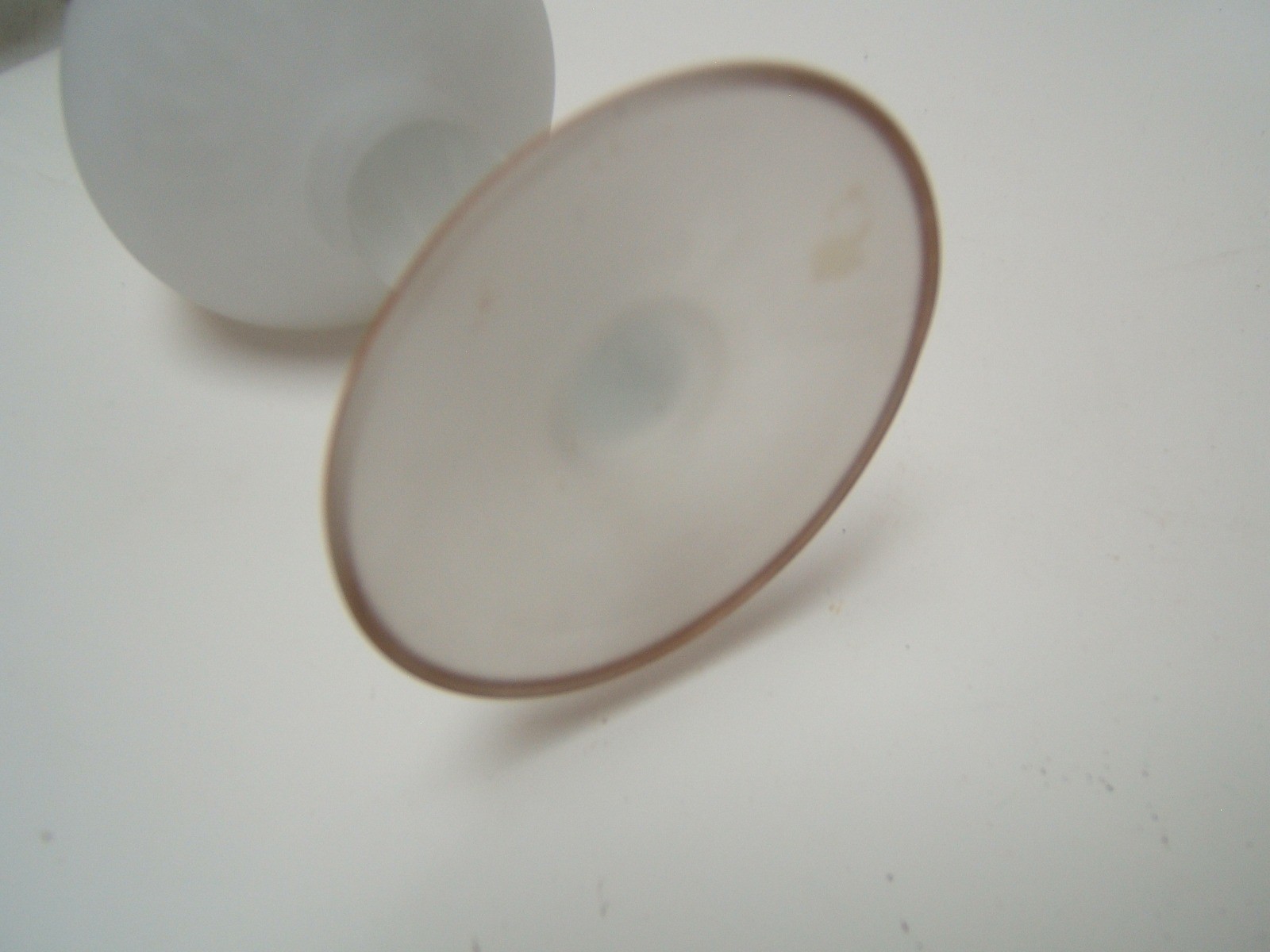 Norleans Satin Glass Vase Hand painted flowers 10 1/4″ Tall Excellent Condition