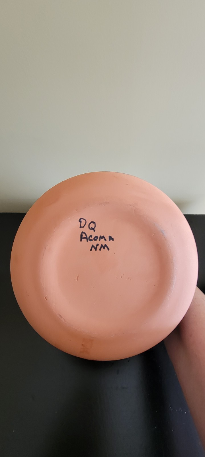 New Mexico DQ ACOMA Artist Signed Vintage Clay And Glazed!