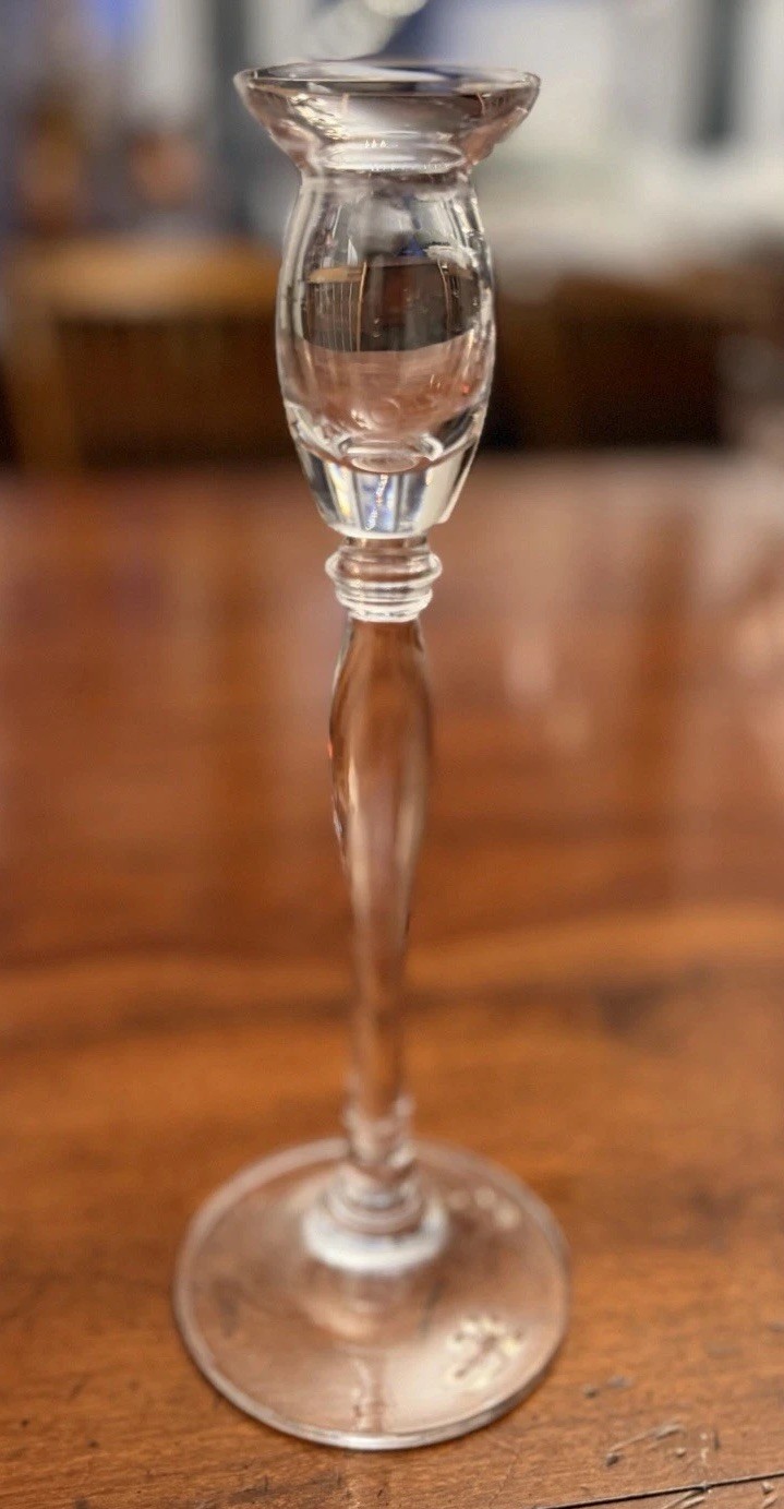 Mikasa Ballet Candle Stick Holder Austrian Crystal 9””