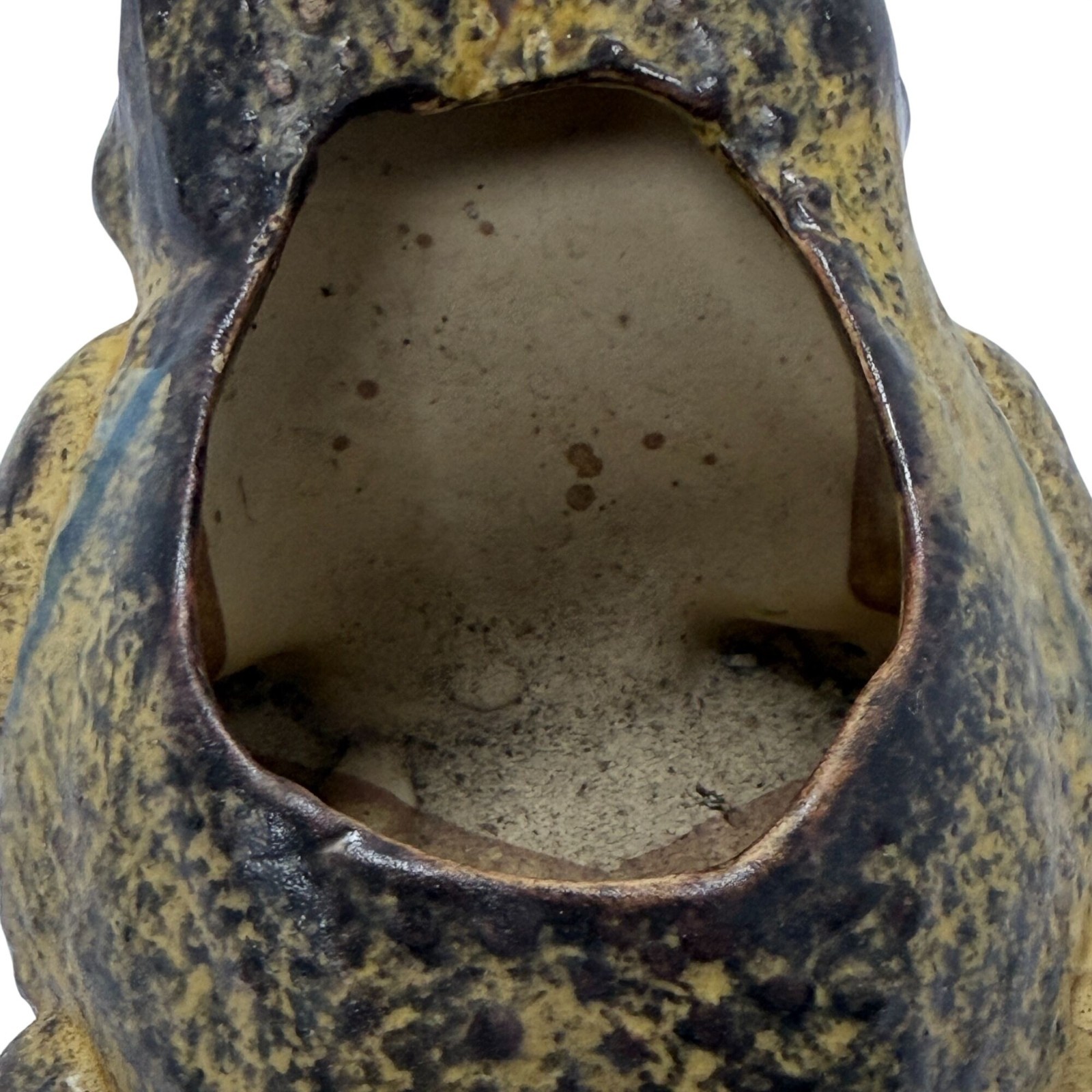 Rubens Originals Frog Toad Planter Vintage Realistic Figure