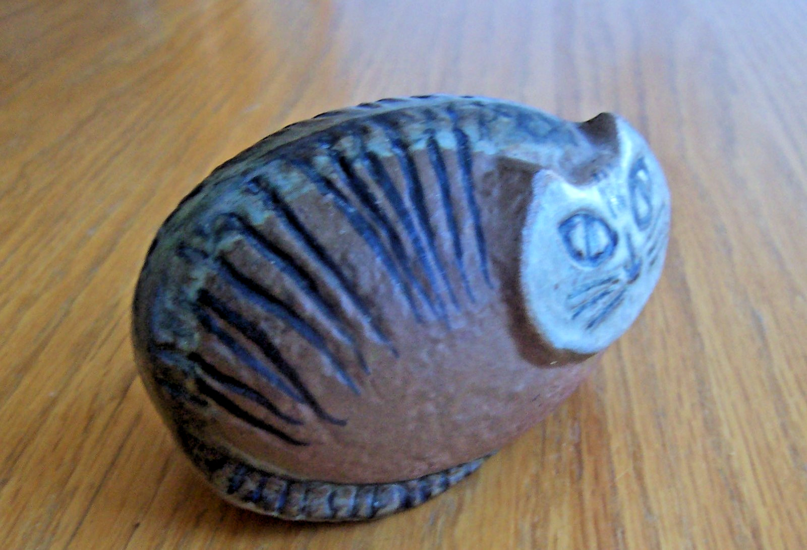 Vintage Lisa Larson Gustavsberg Lilla Zoo Small Cat EUC!