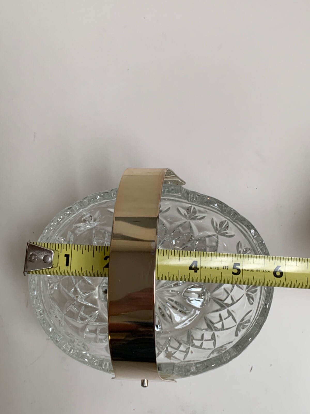 Crystal Darlington Basket By Crystal Clear Industries – Glass Basket