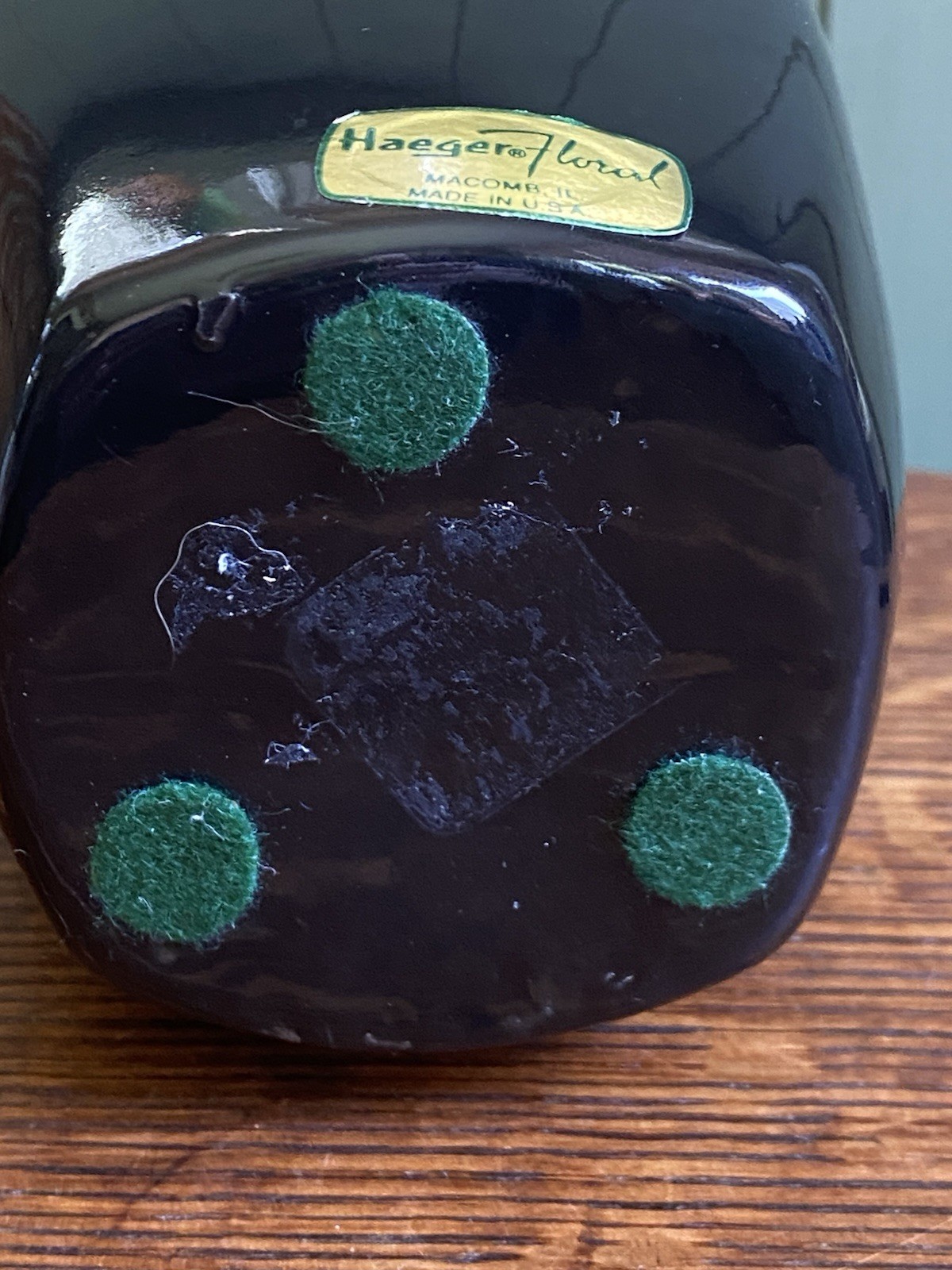 Royal Haeger Ebony Bunch Vase #922