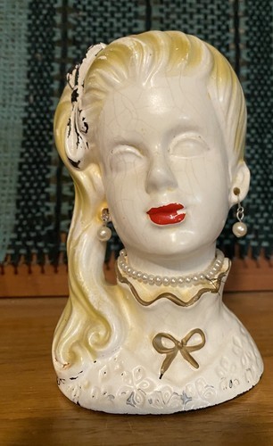 Ruben 4129 Second Chance Lady Head Vase reimagined