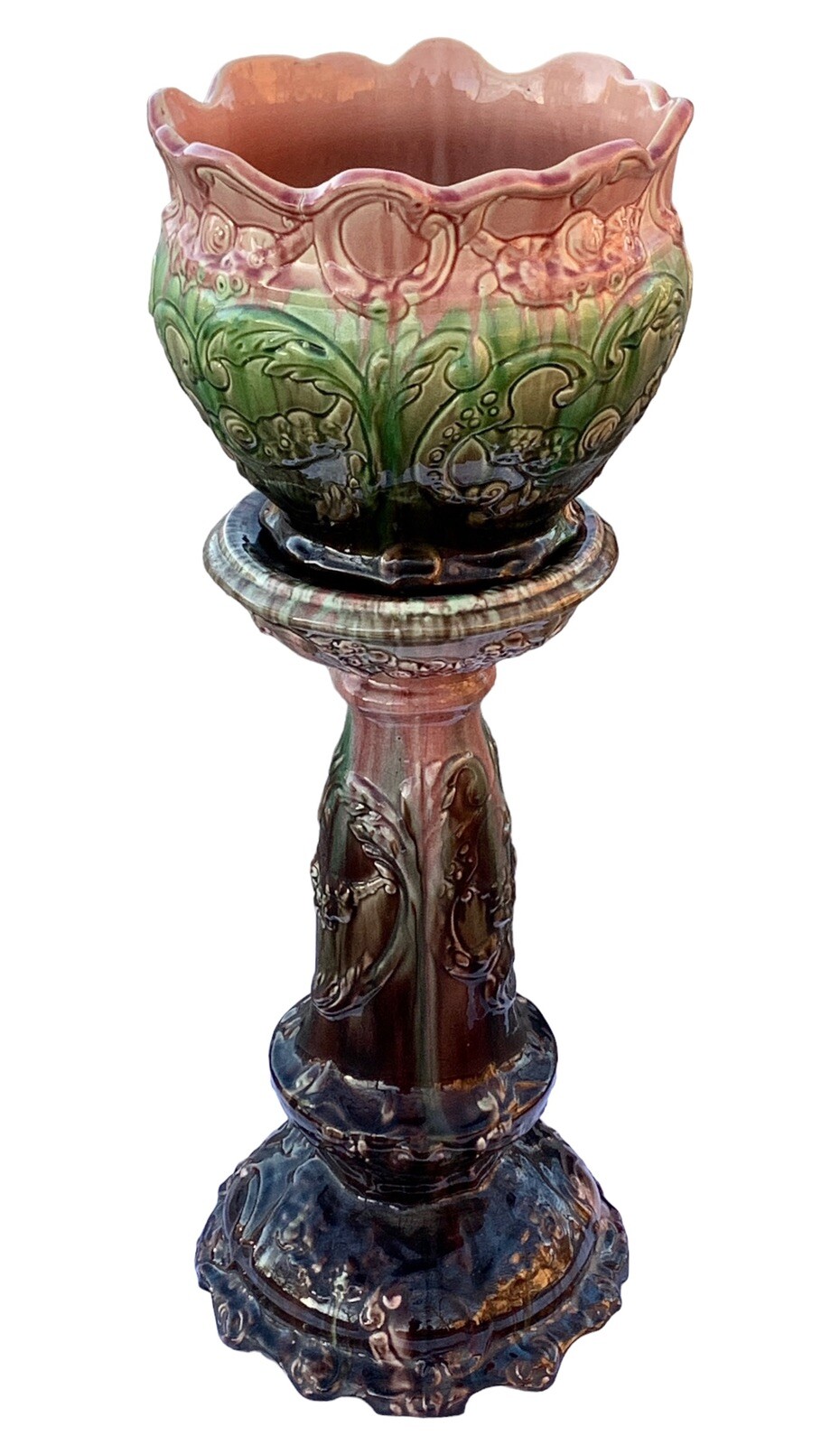 Weller Jardiniere and Pedestal
